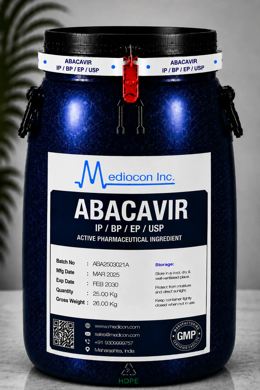 Abacavir Api Manufacturer In India API — Mediocon Inc