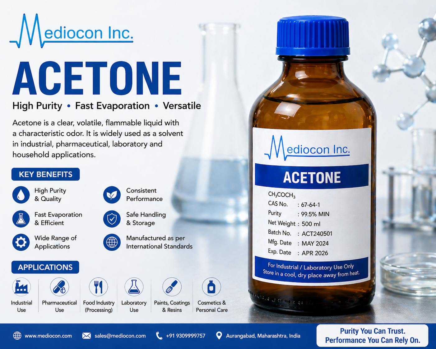 Acetone