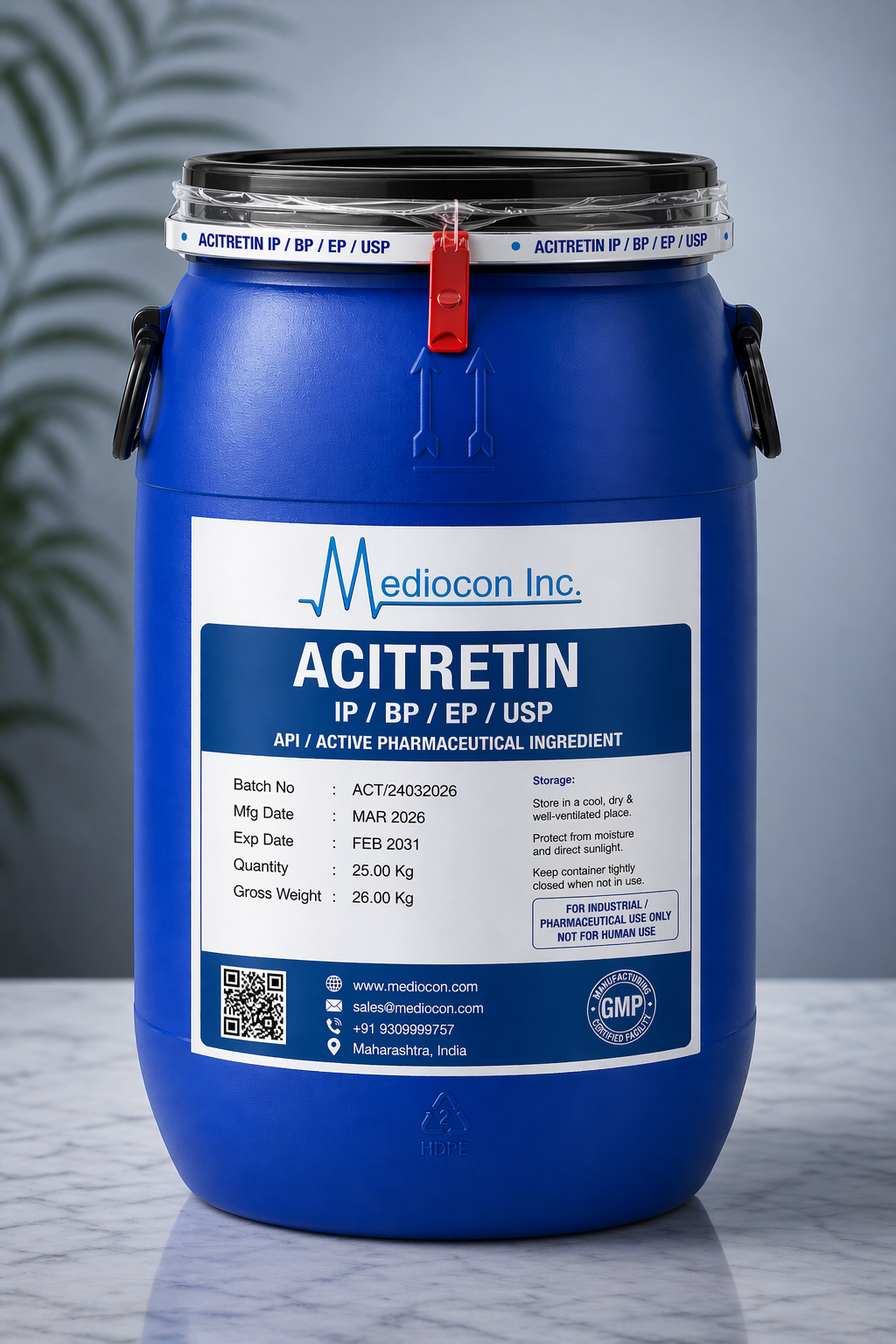 Acitretin API Manufacturer India | Mediocon Inc