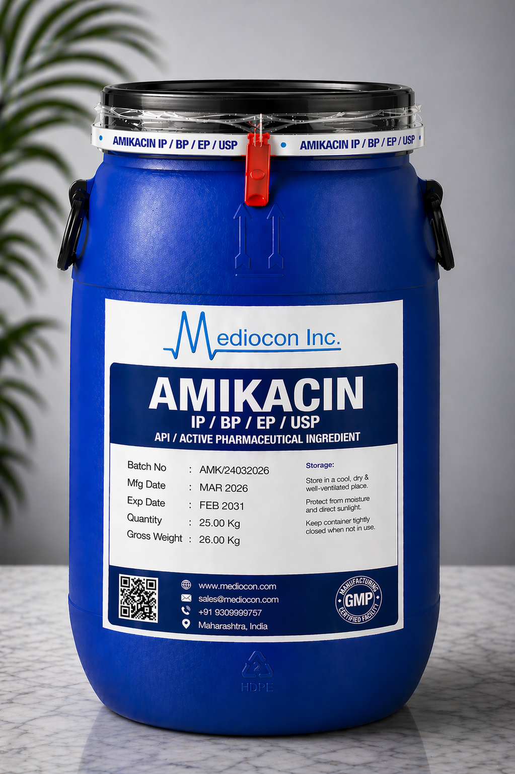 Amikacin API Manufacturer India | Mediocon Inc