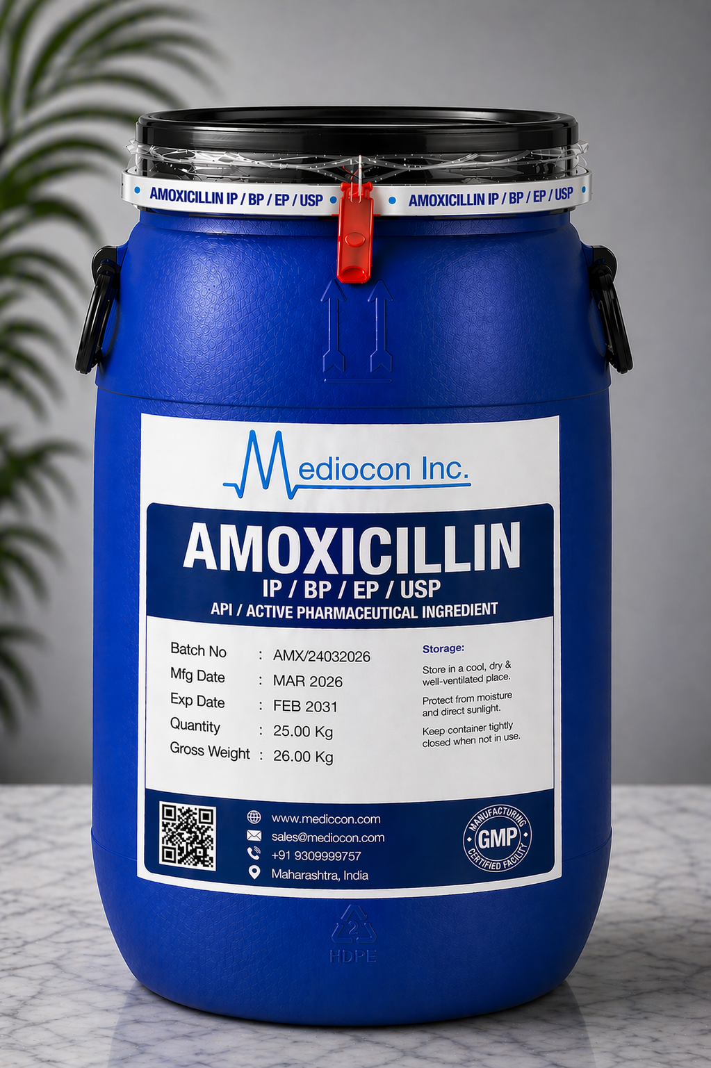 Amoxicillin API Manufacturer India | Mediocon Inc