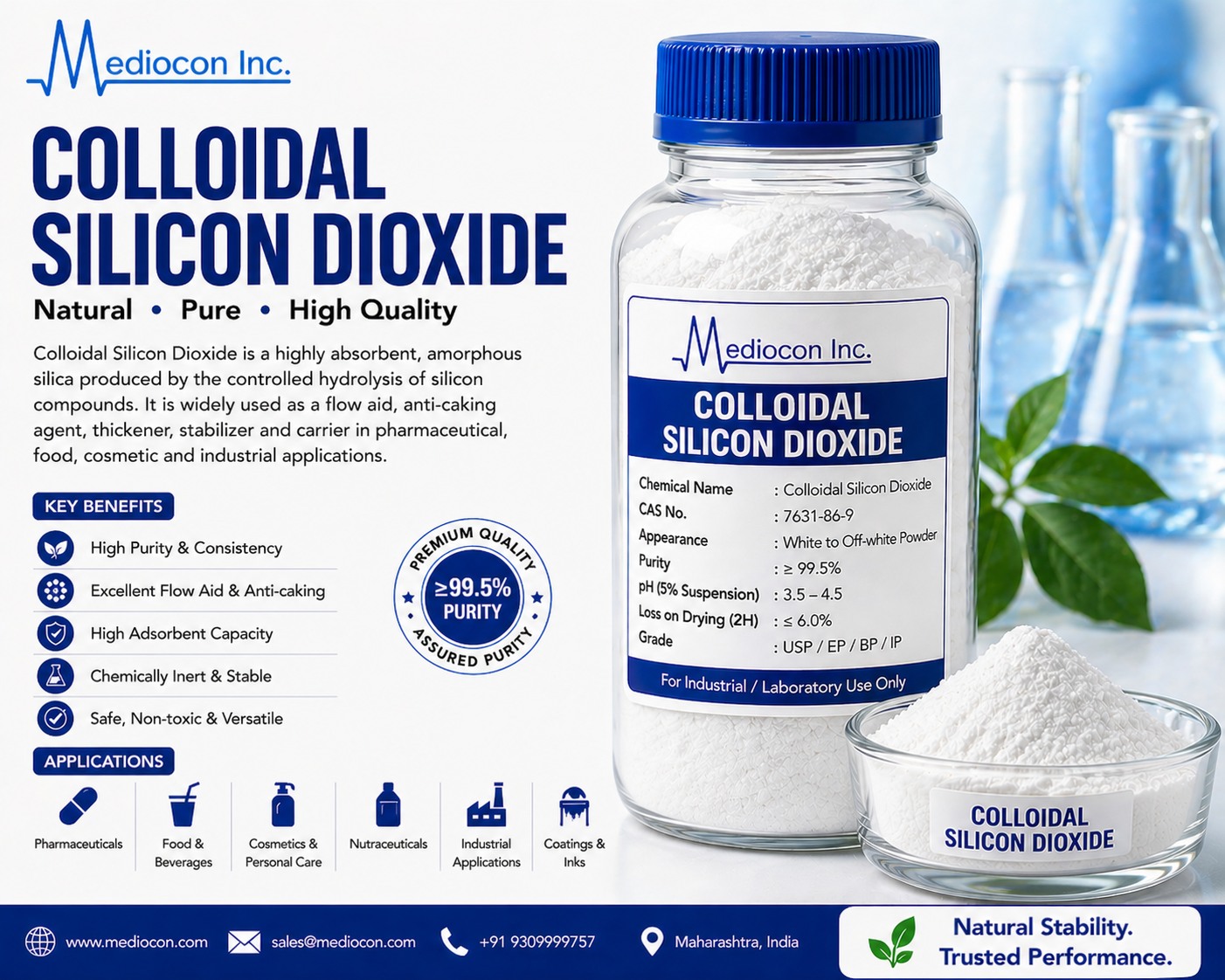 Colloidal Silicon Dioxide