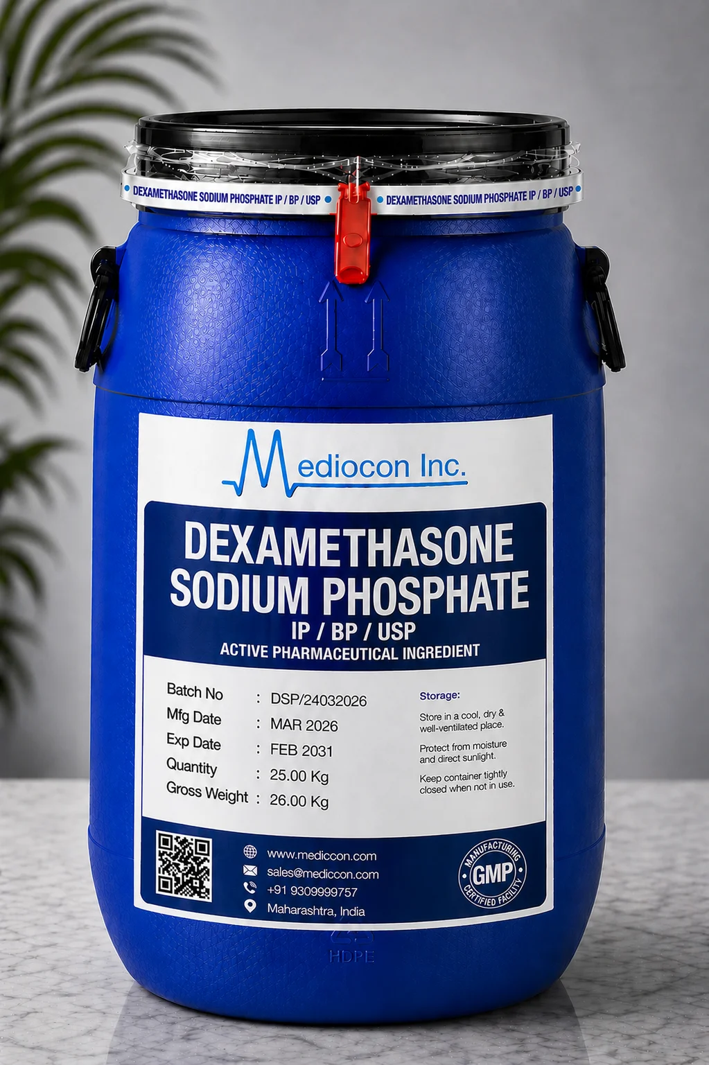 Dexamethasone Sodium Phosphate API — Mediocon Inc