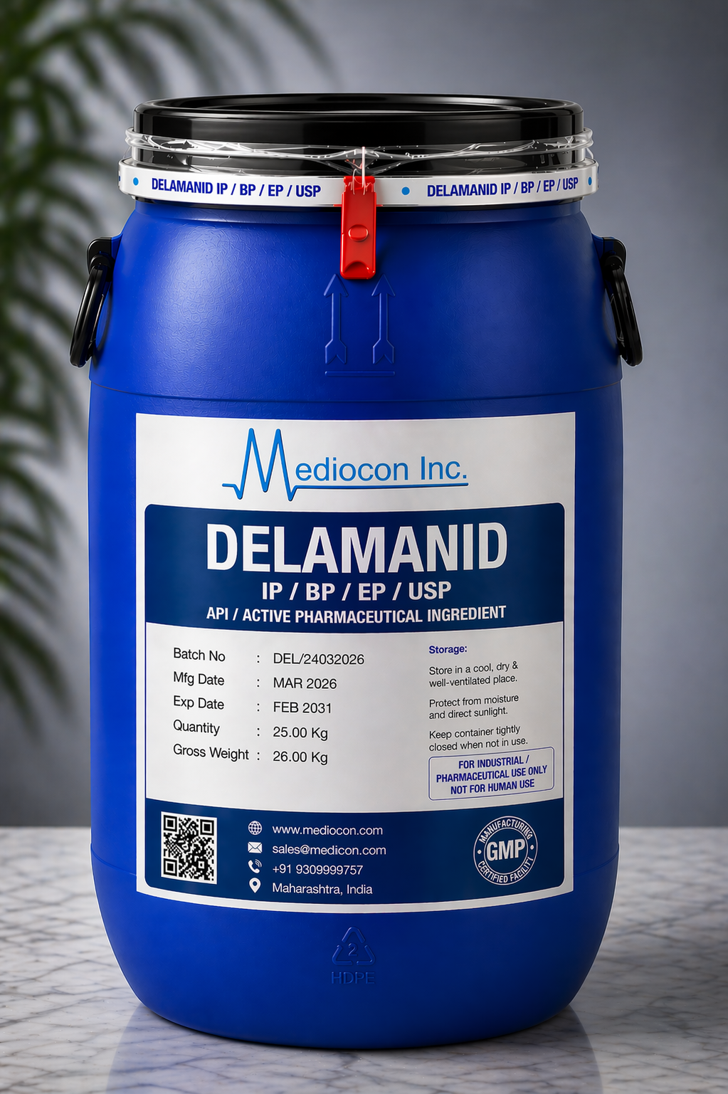 Delamanid API Manufacturer India | Mediocon Inc