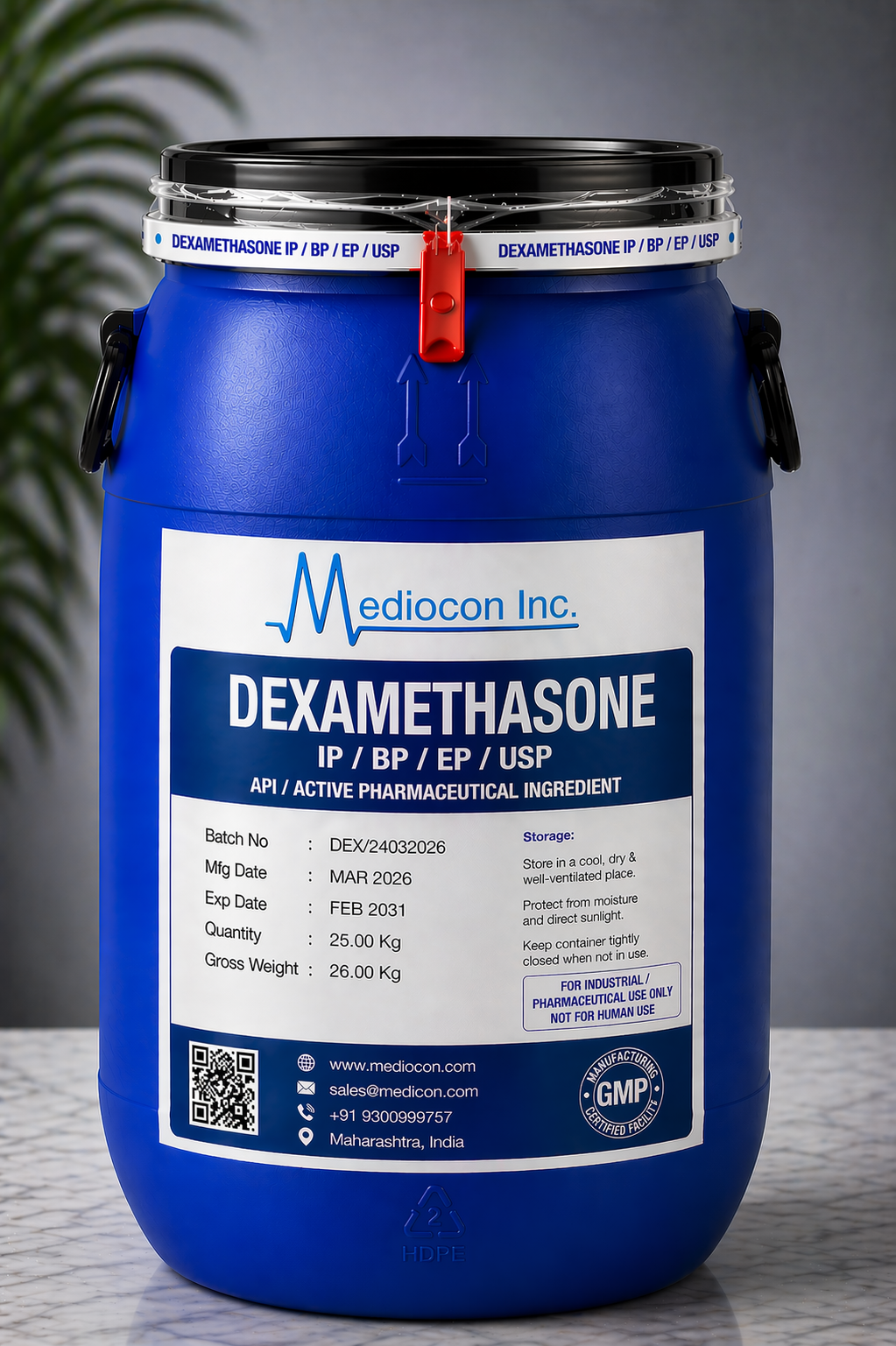 Dexamethasone API Manufacturer India | Mediocon Inc