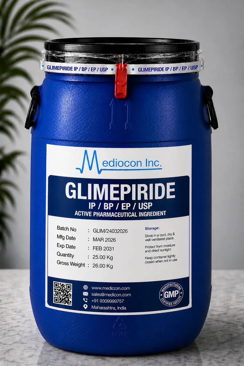Glimepiride API — Mediocon Inc