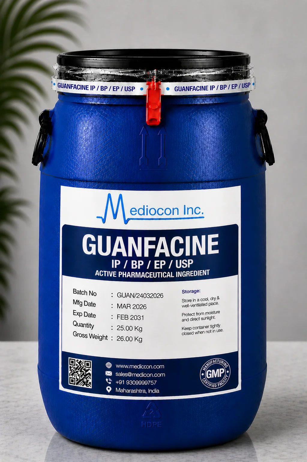Guanfacine API — Mediocon Inc