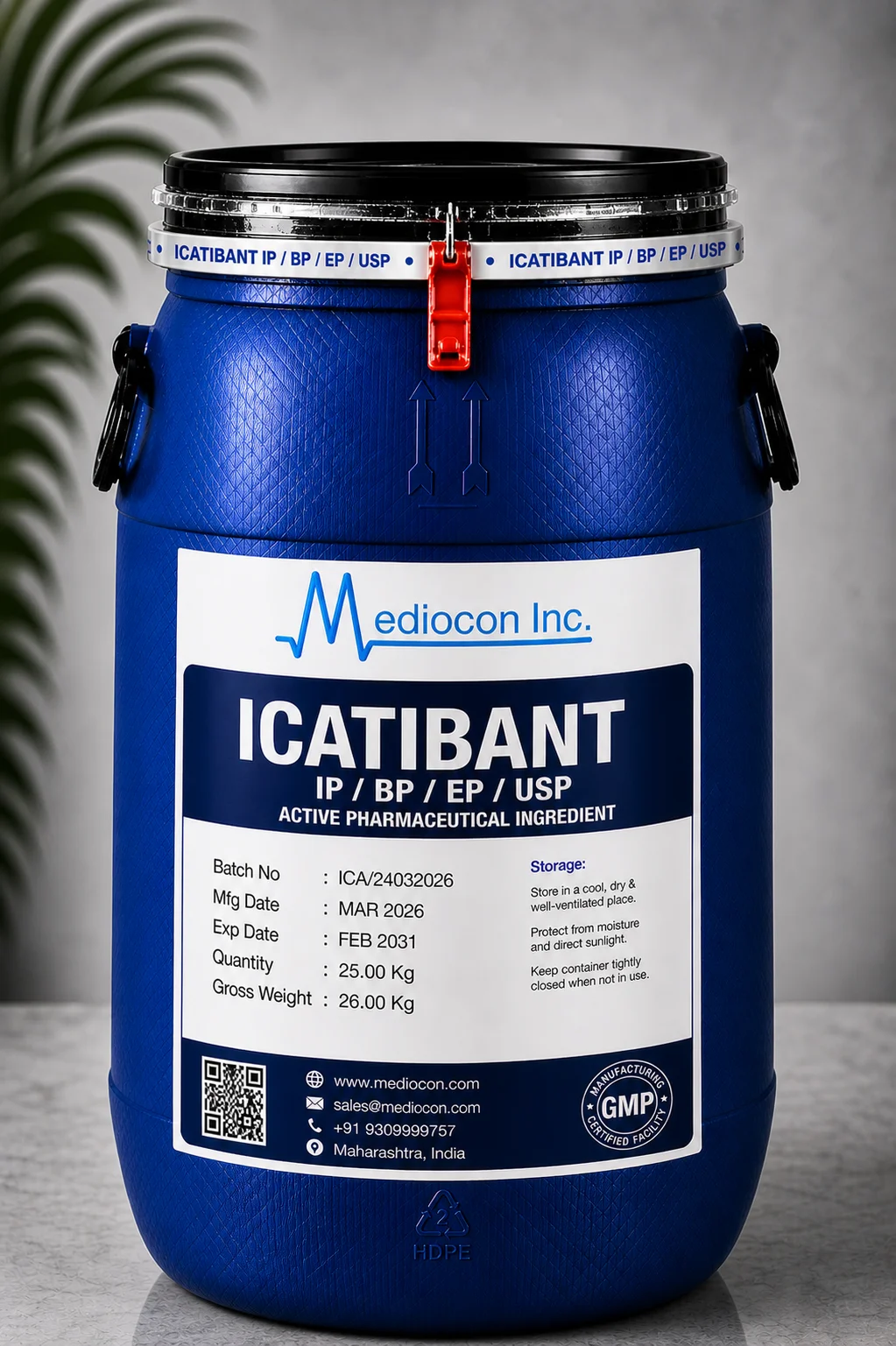 Icatibant API — Mediocon Inc