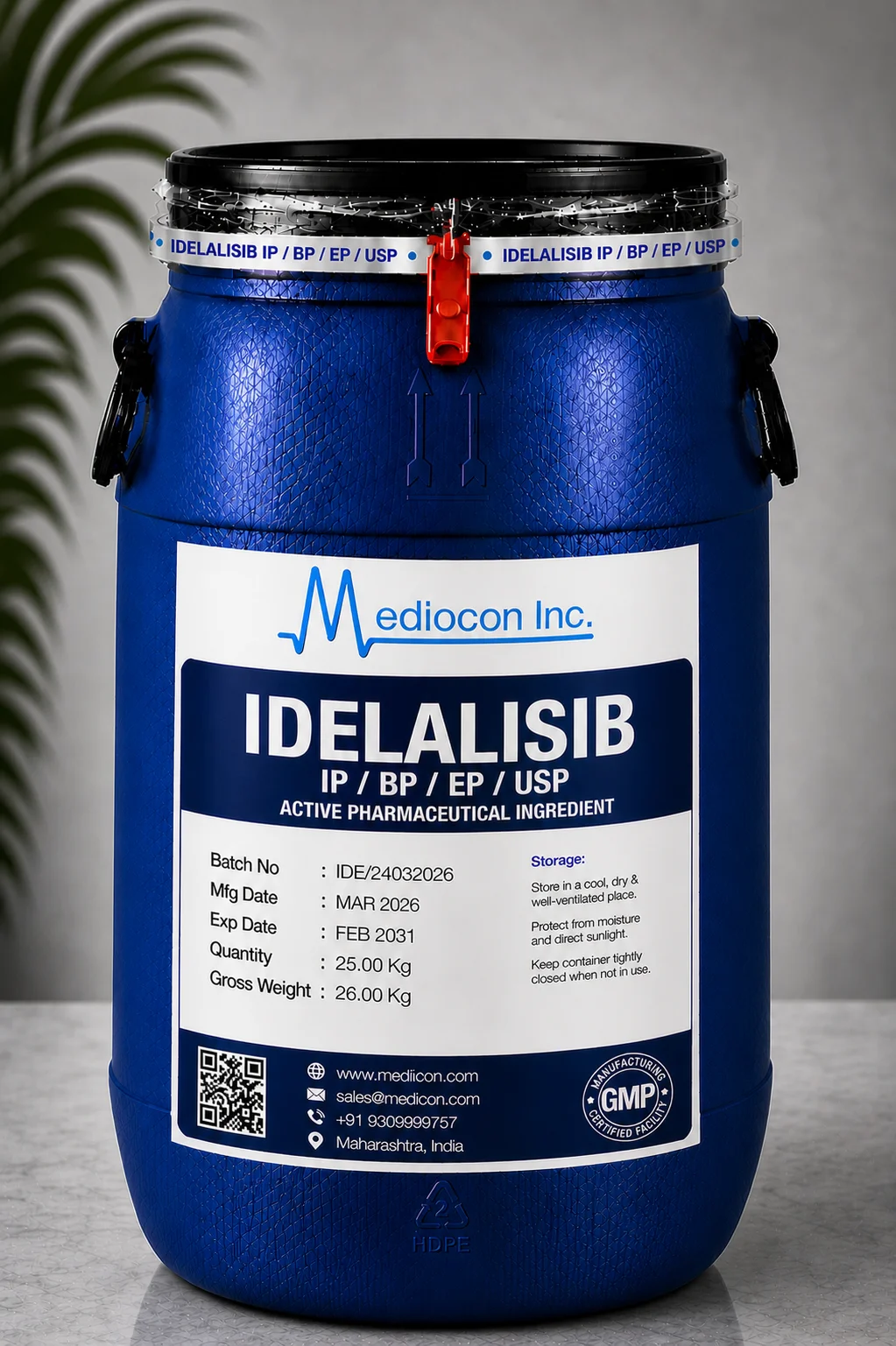 Idelalisib API — Mediocon Inc