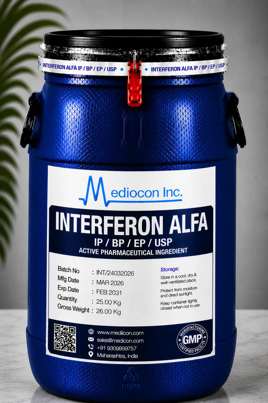 Interferon Alfa API — Mediocon Inc