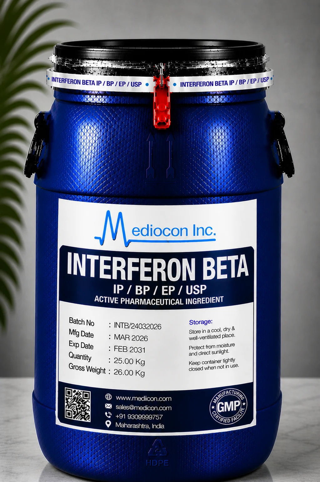 Interferon Beta API — Mediocon Inc