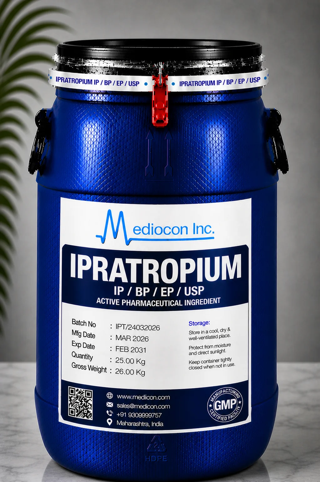 Ipratropium API — Mediocon Inc