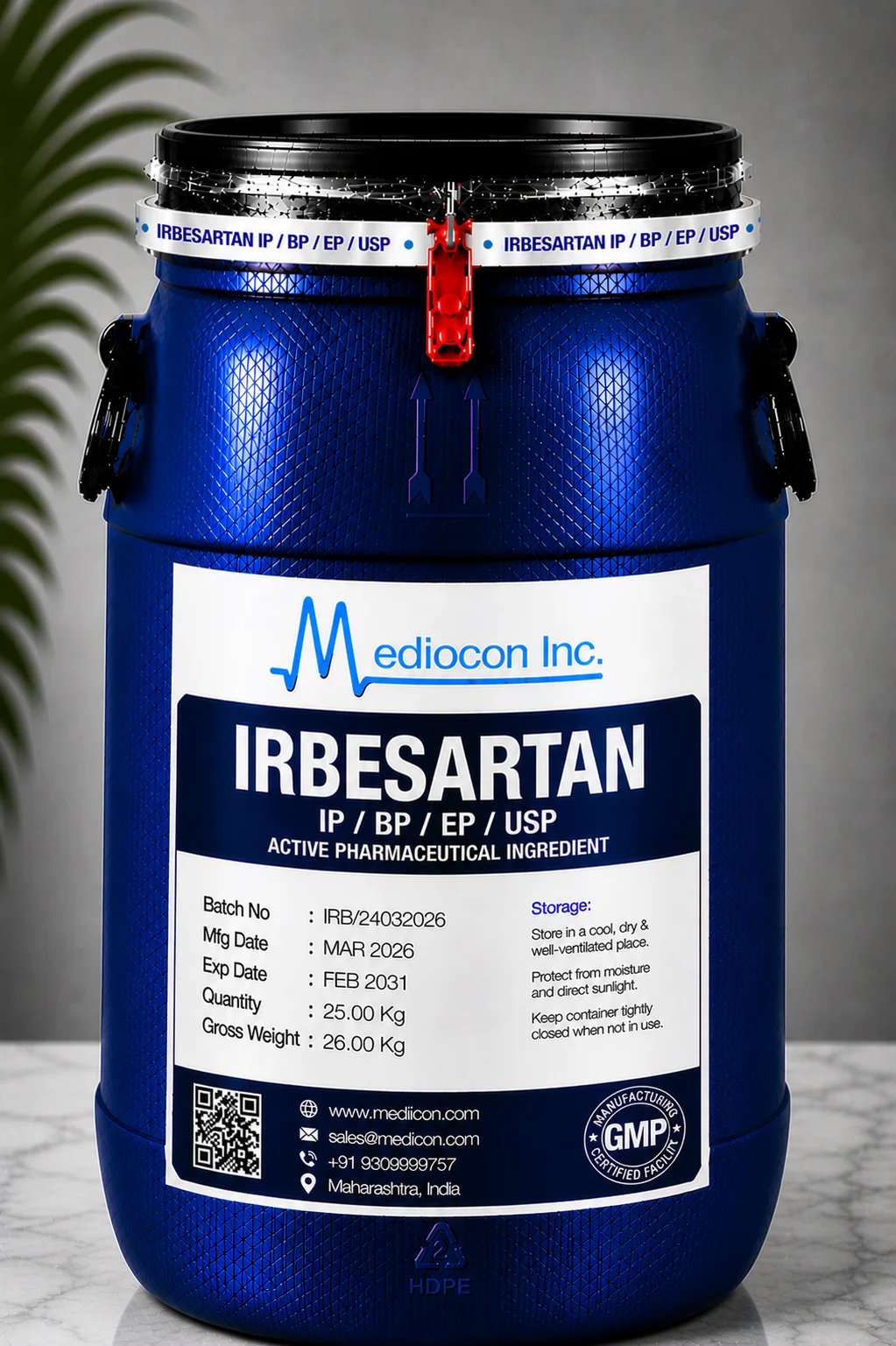 Irbesartan API — Mediocon Inc