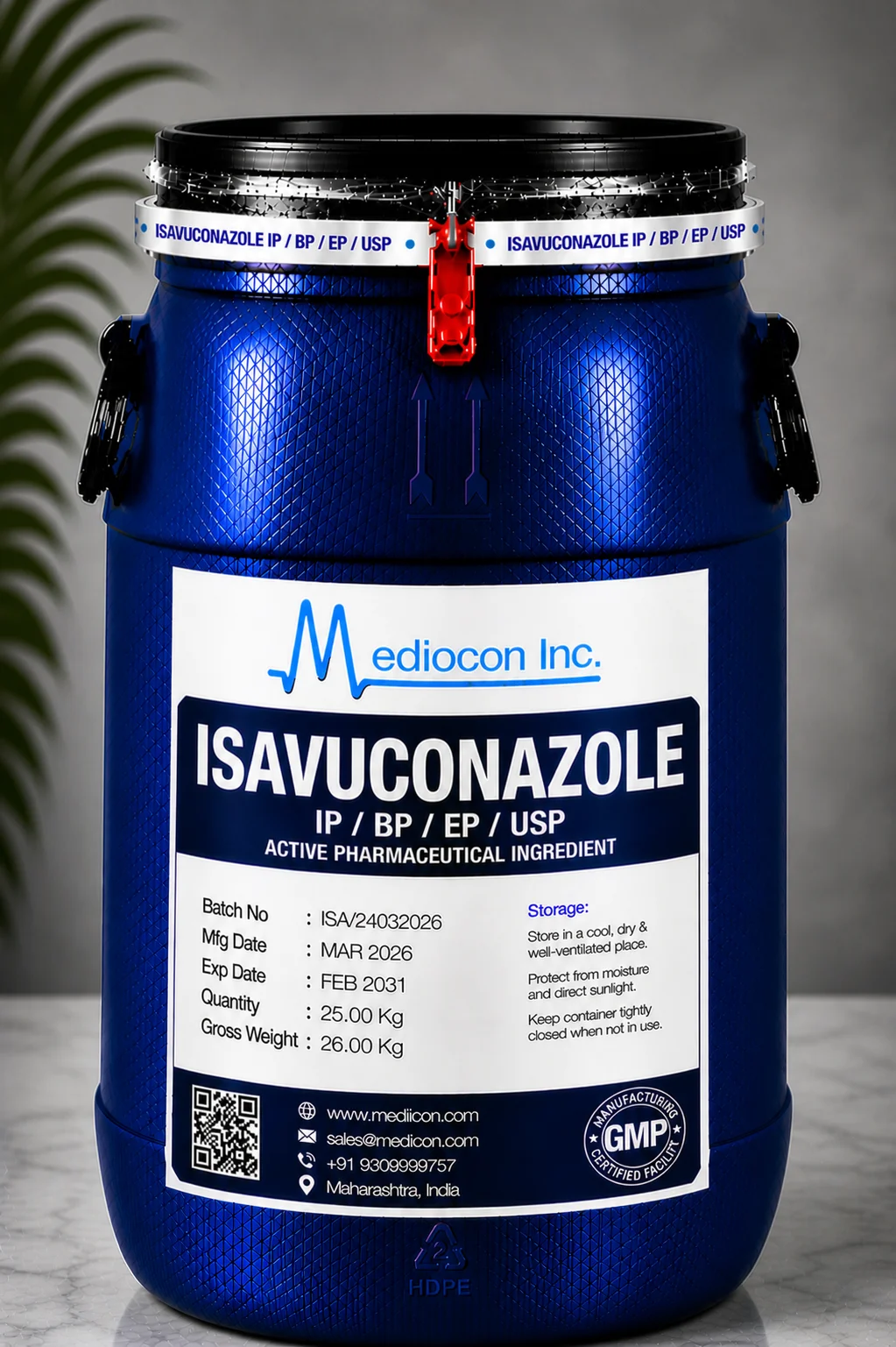 Isavuconazole API — Mediocon Inc