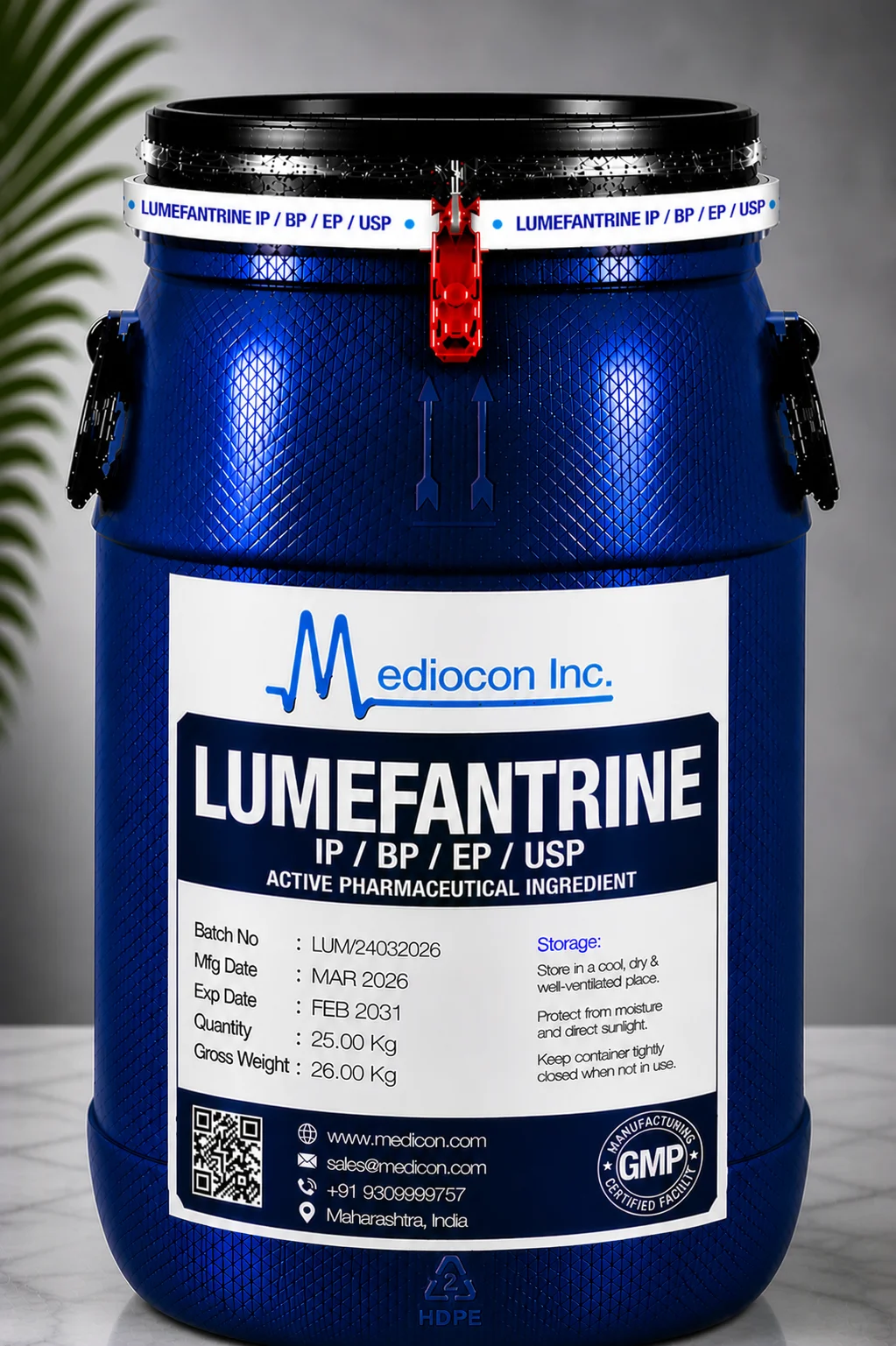 Lumefantrine API — Mediocon Inc