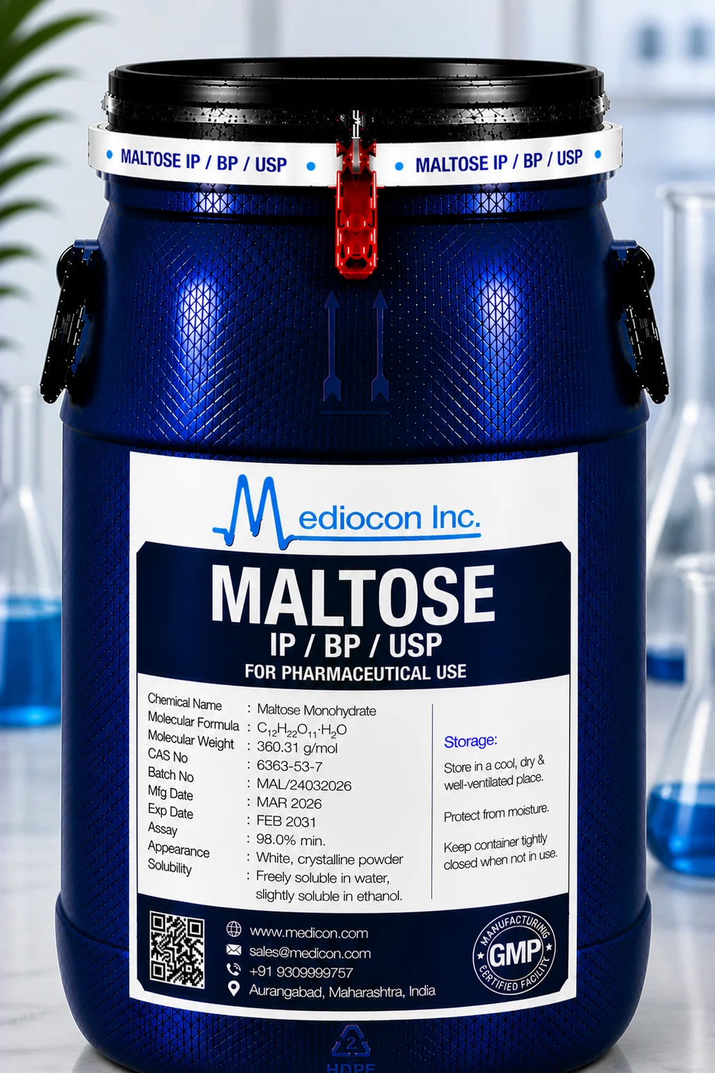 Maltose API — Mediocon Inc