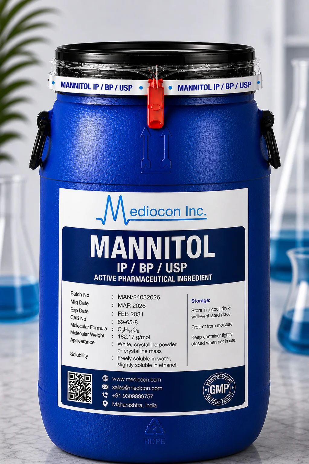 Mannitol API — Mediocon Inc