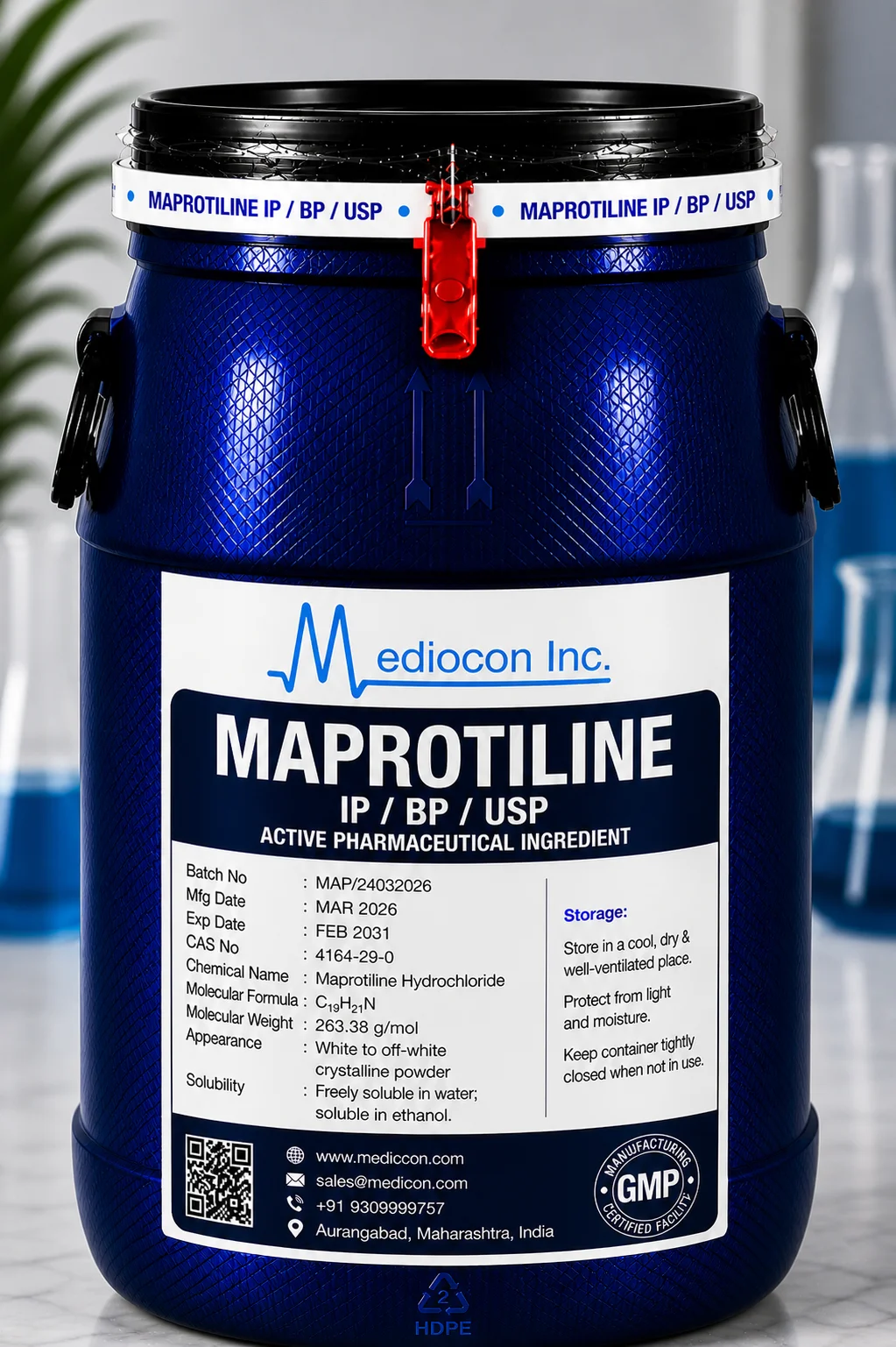 Maprotiline API — Mediocon Inc