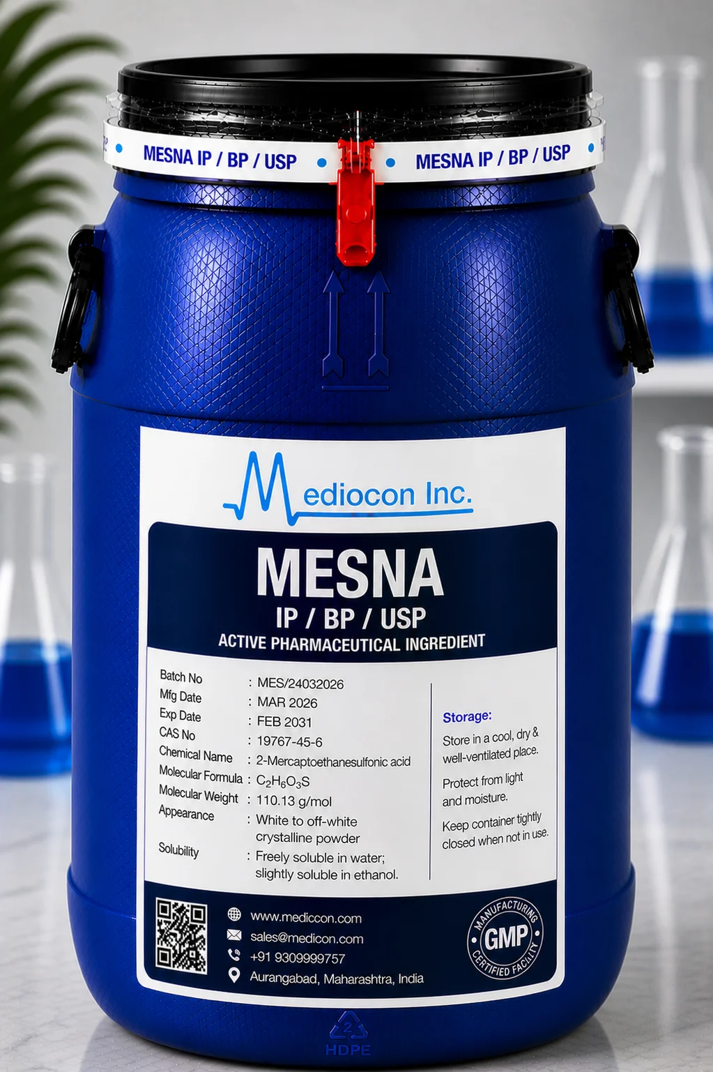 Mesna API — Mediocon Inc