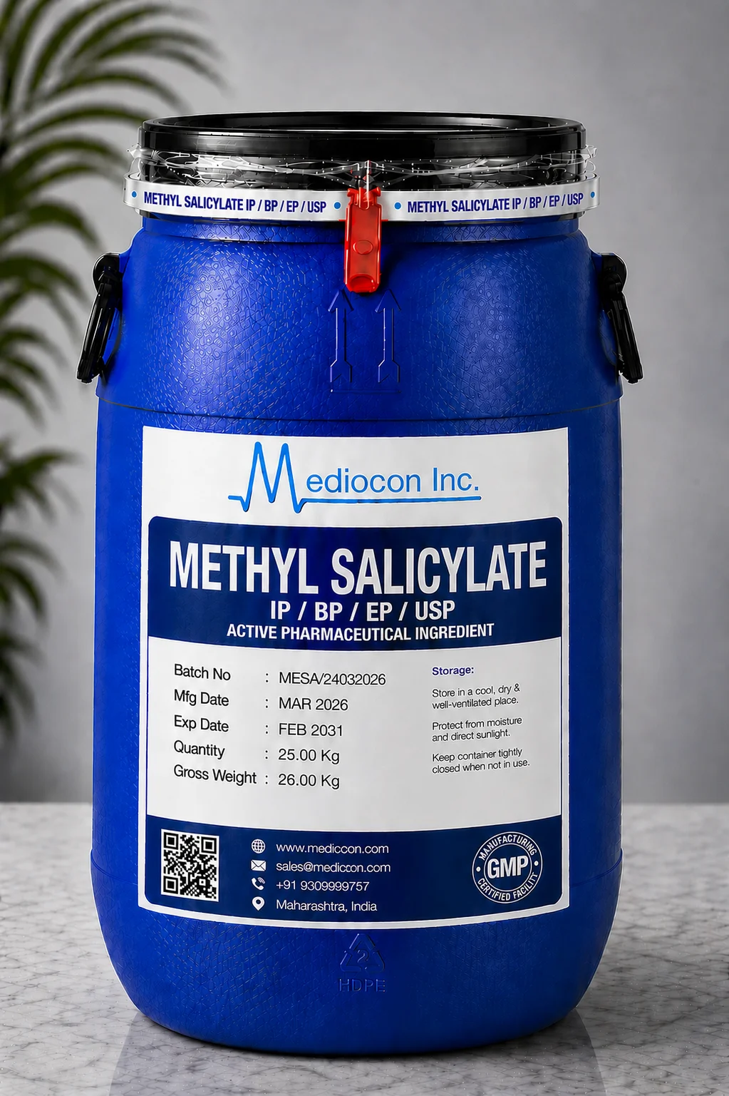 Methyl Salicylate API — Mediocon Inc
