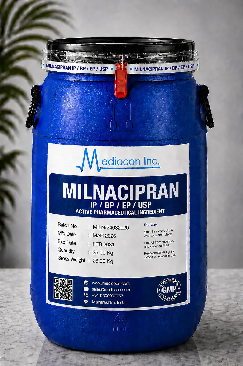 Milnacipran API — Mediocon Inc