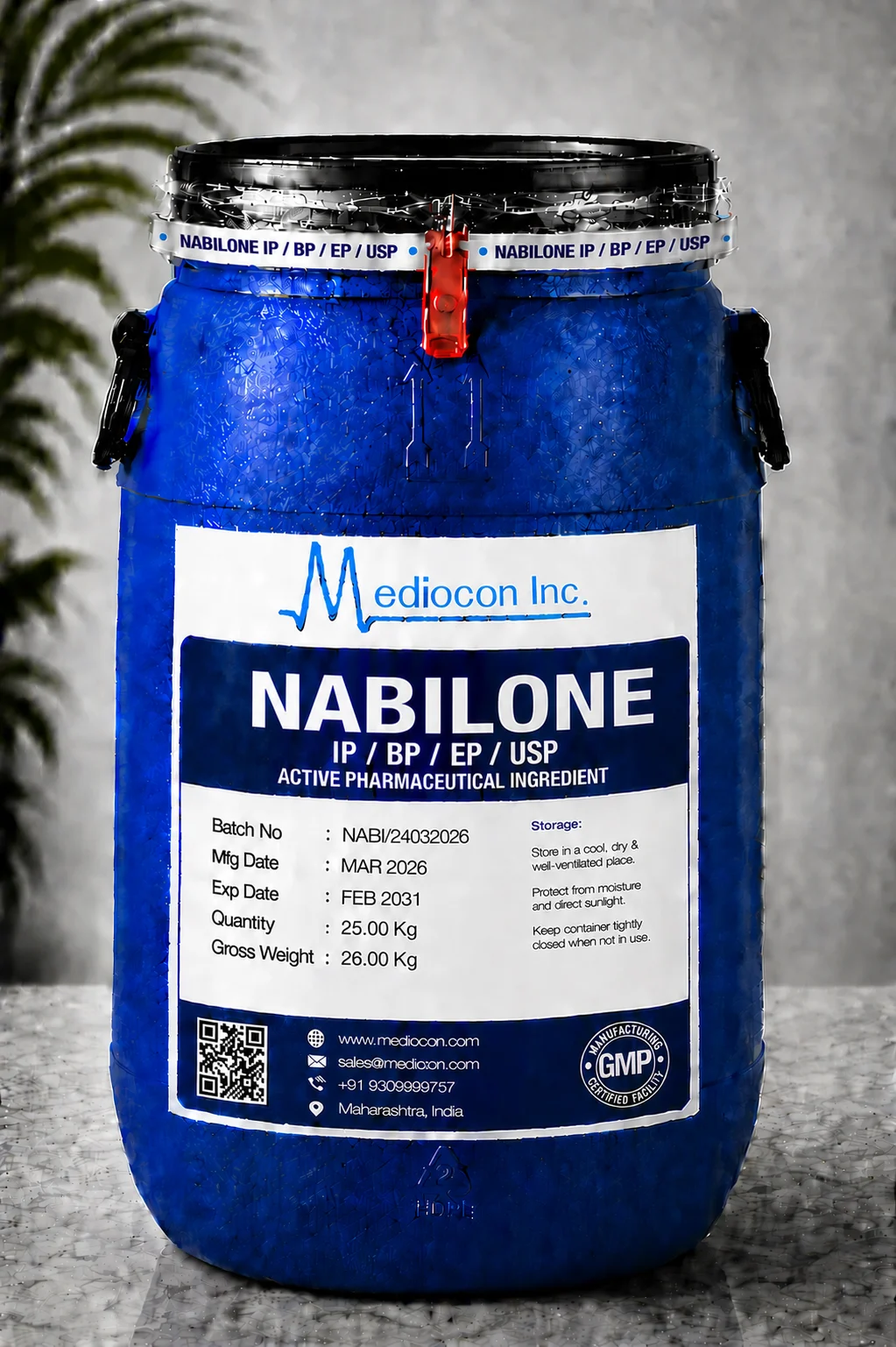 Nabilone API — Mediocon Inc