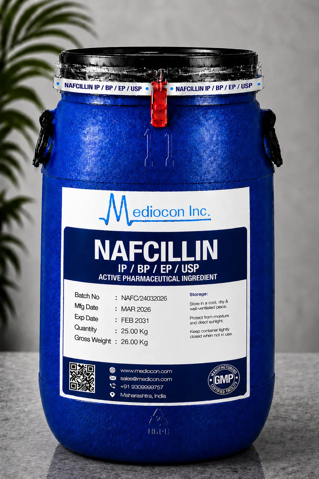 Nafcillin API — Mediocon Inc
