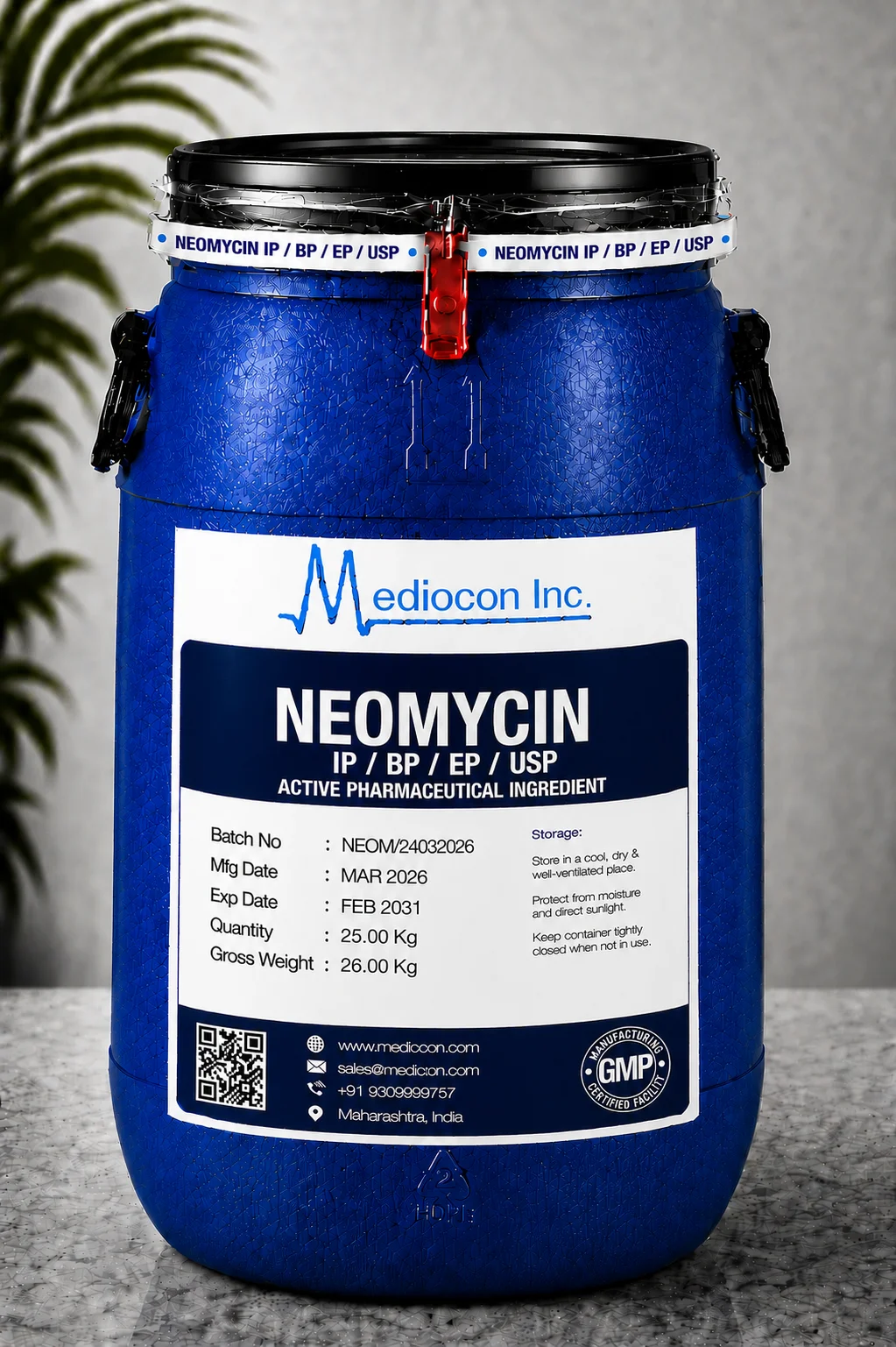 Neomycin API — Mediocon Inc