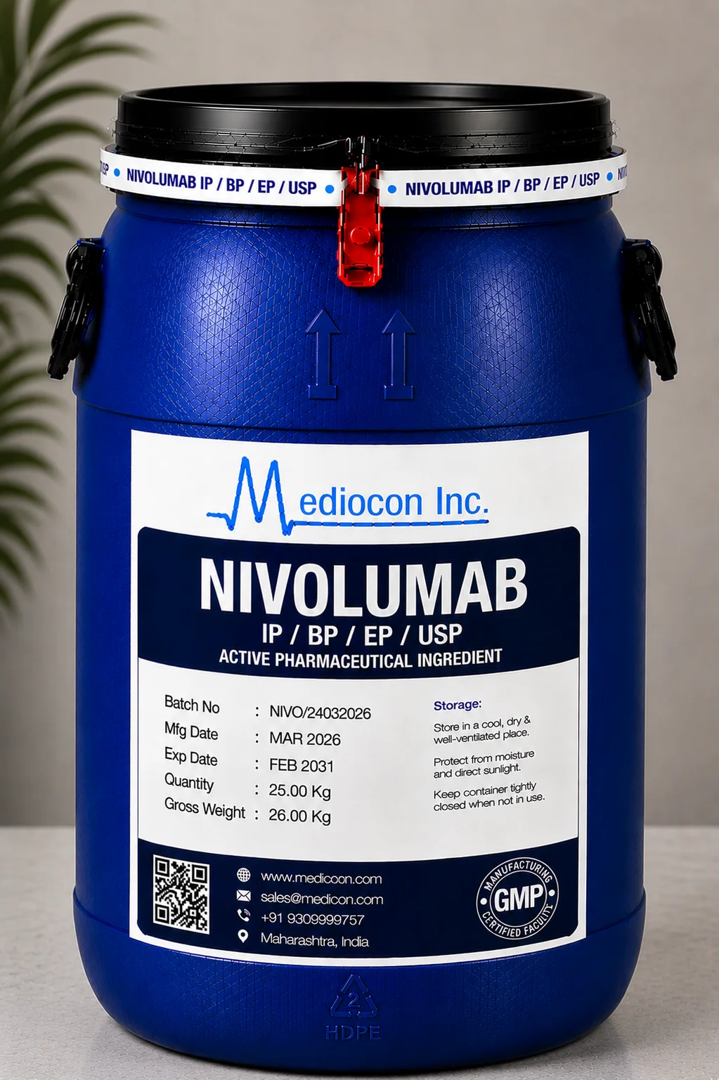 Nivolumab API — Mediocon Inc