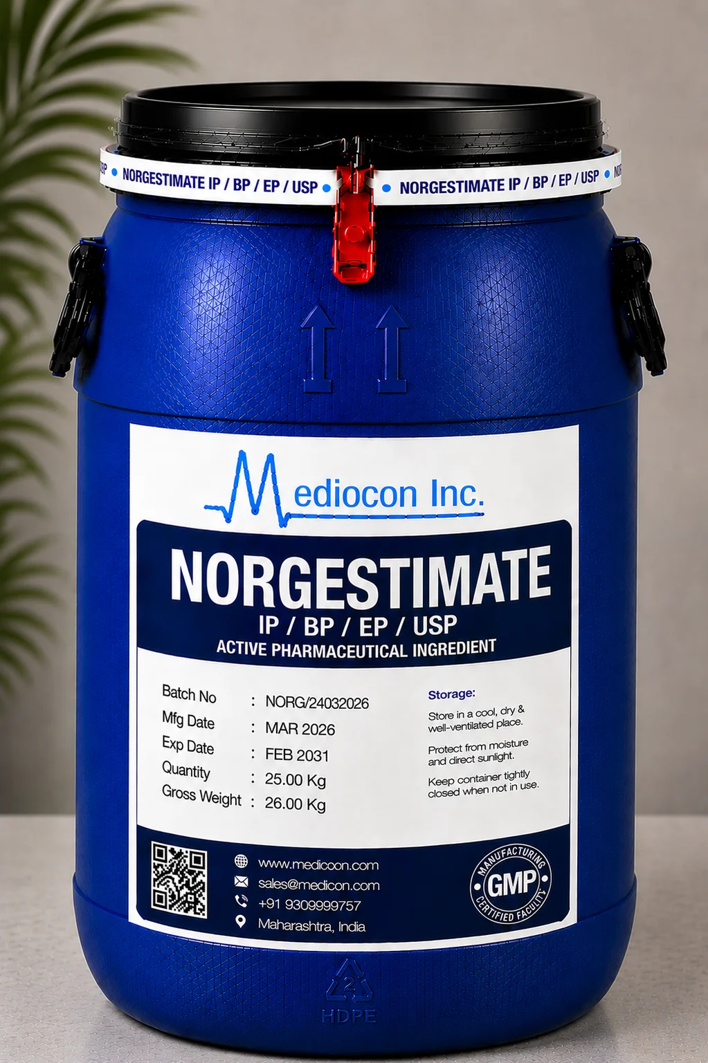 Norgestimate API — Mediocon Inc