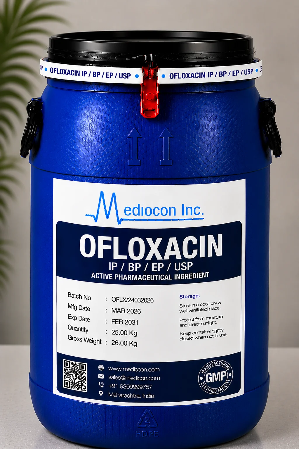 Ofloxacin API — Mediocon Inc