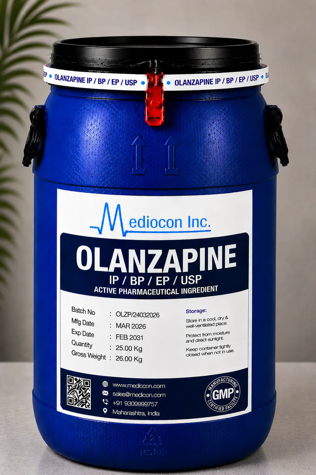 Olanzapine API — Mediocon Inc