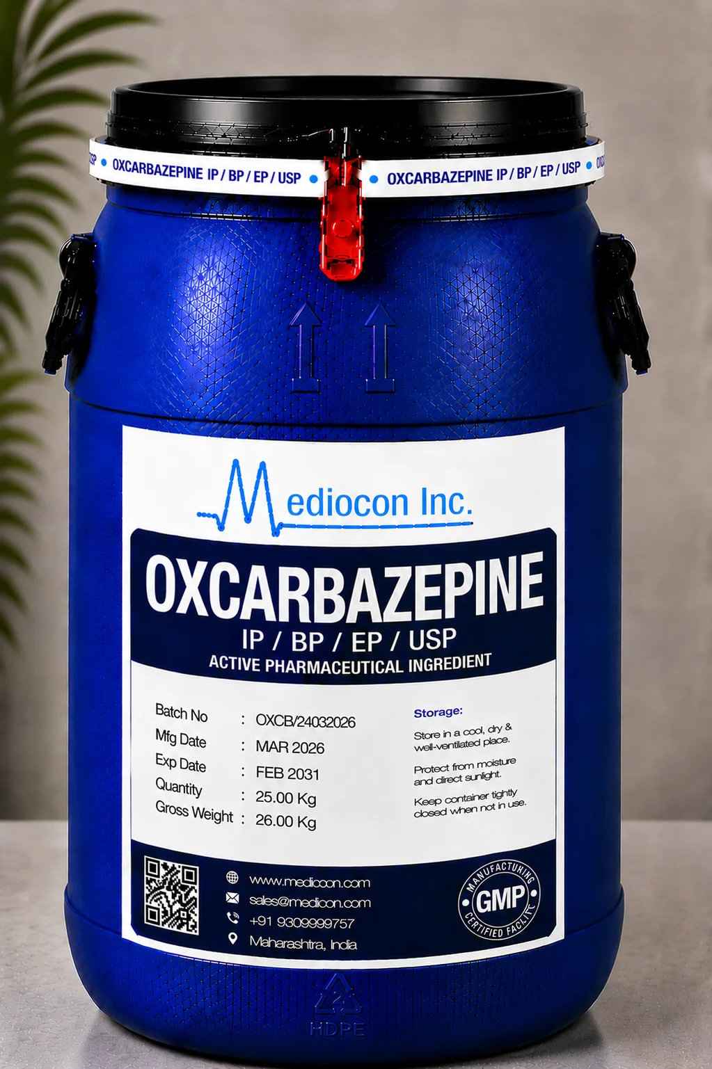 Oxcarbazepine API — Mediocon Inc