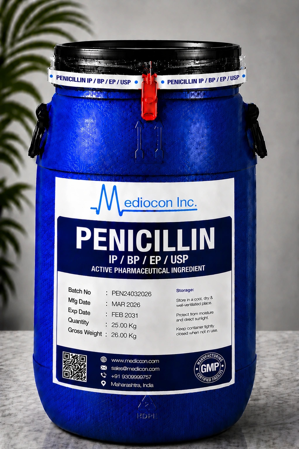 Penicillin API — Mediocon Inc