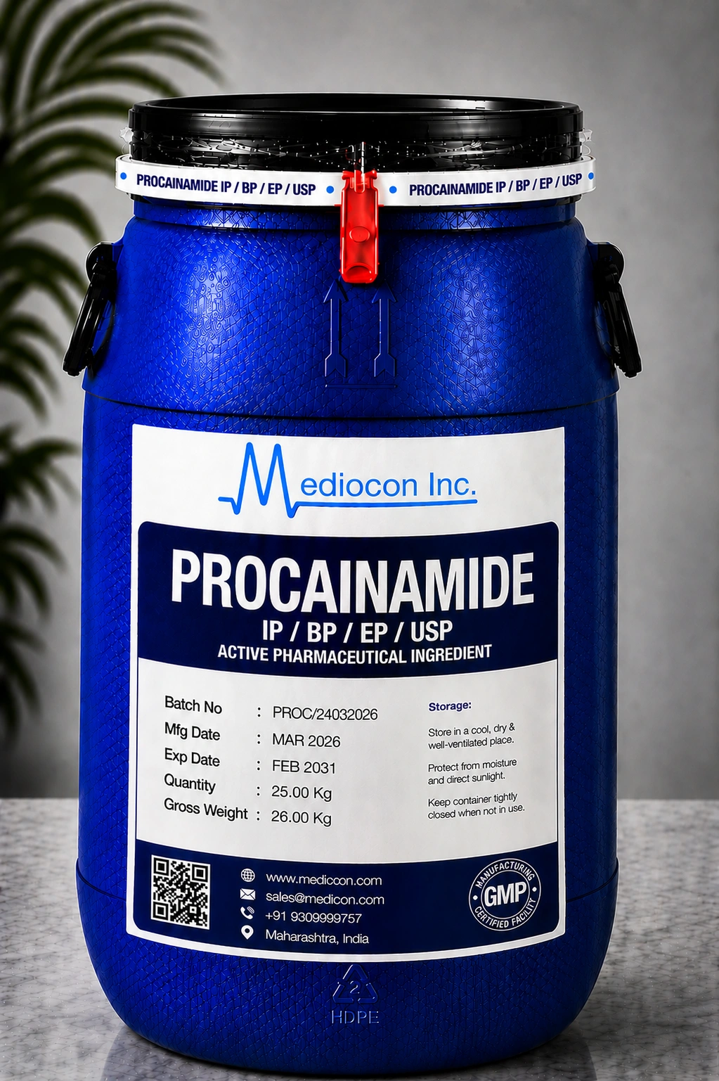 Procainamide API — Mediocon Inc