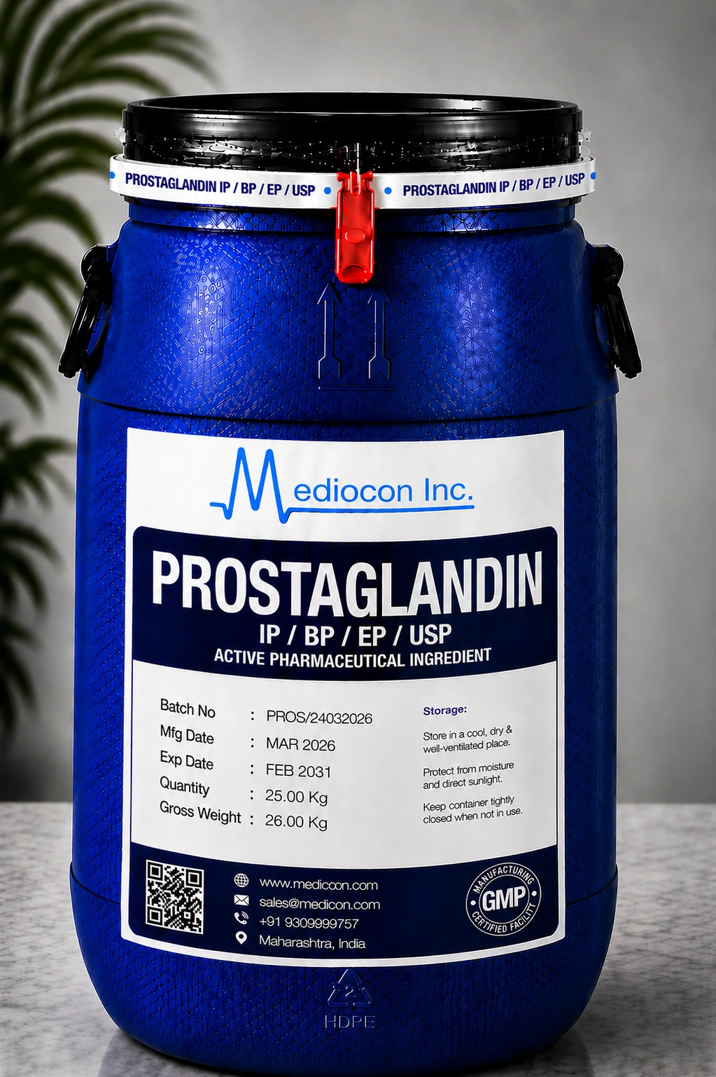 Prostaglandin API — Mediocon Inc
