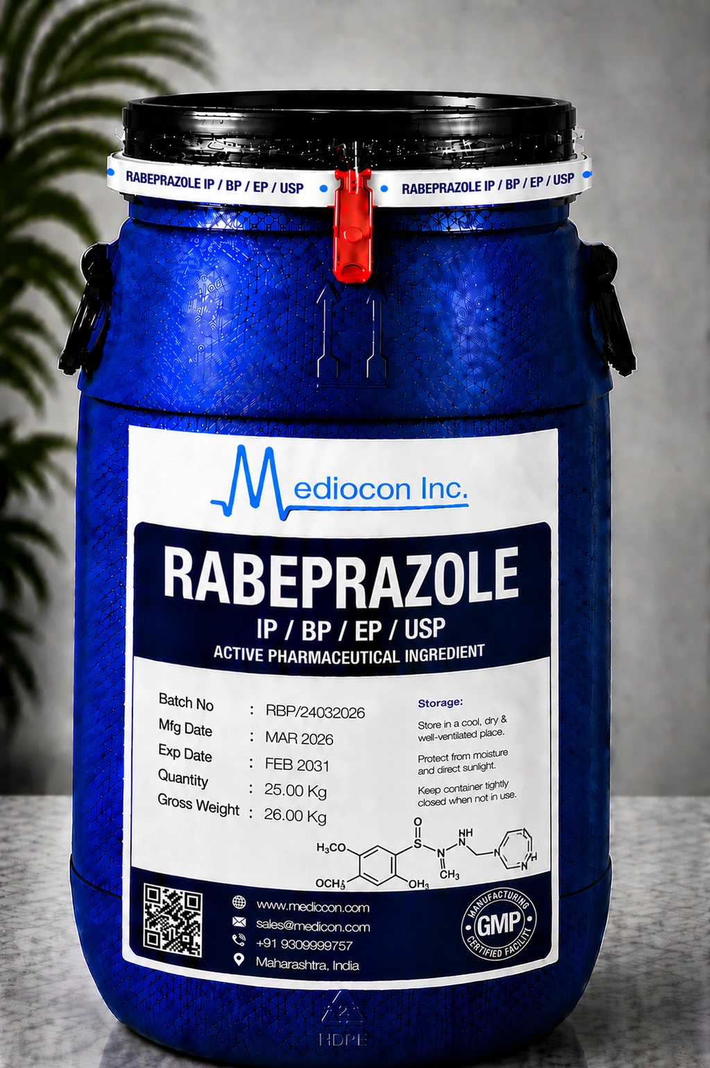Rabeprazole API — Mediocon Inc