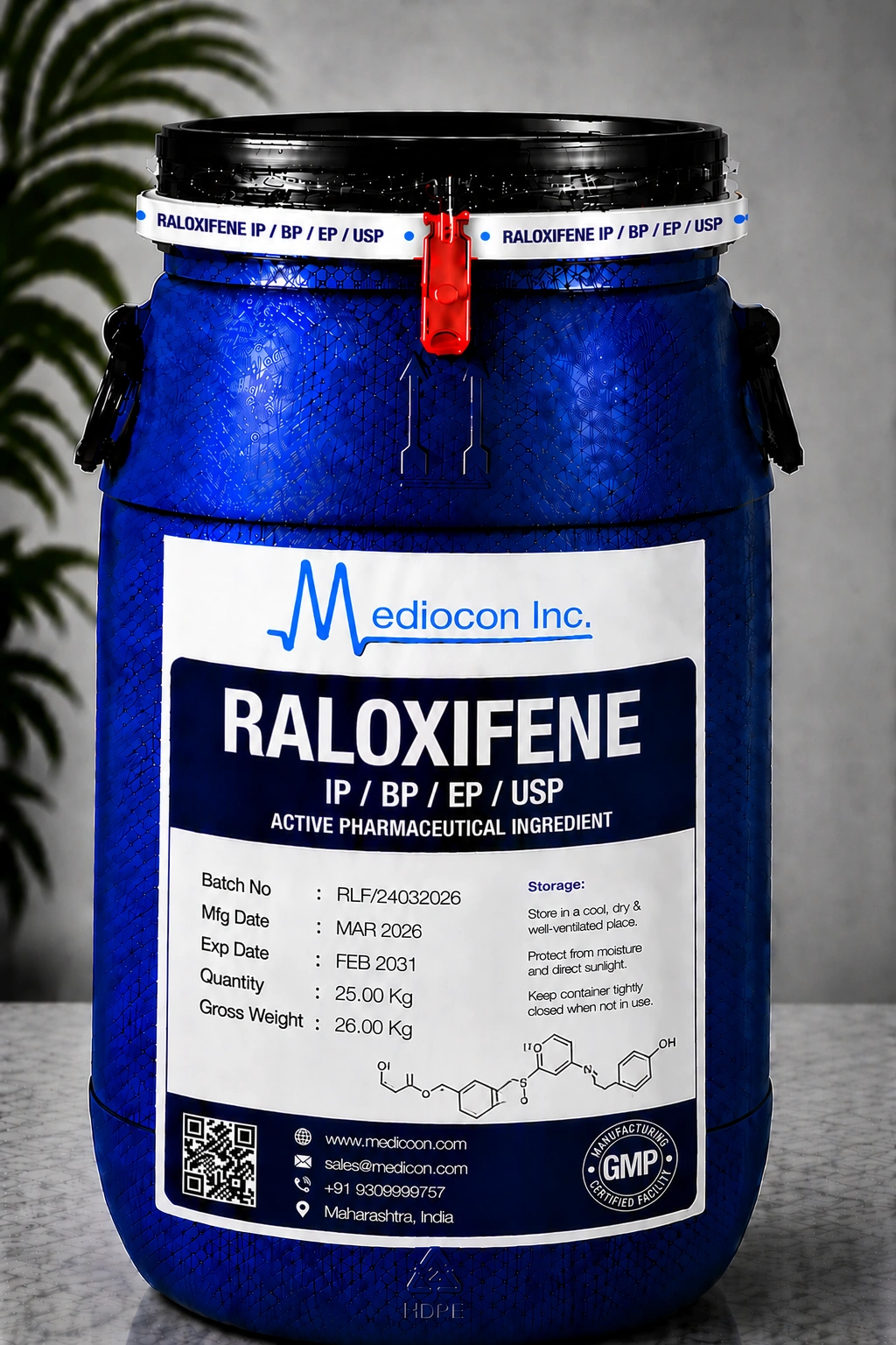 Raloxifene API — Mediocon Inc