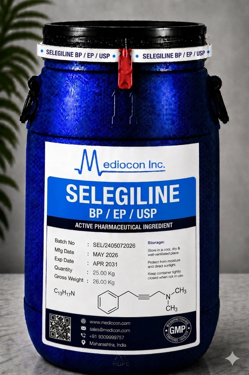 Selegiline API — Mediocon Inc