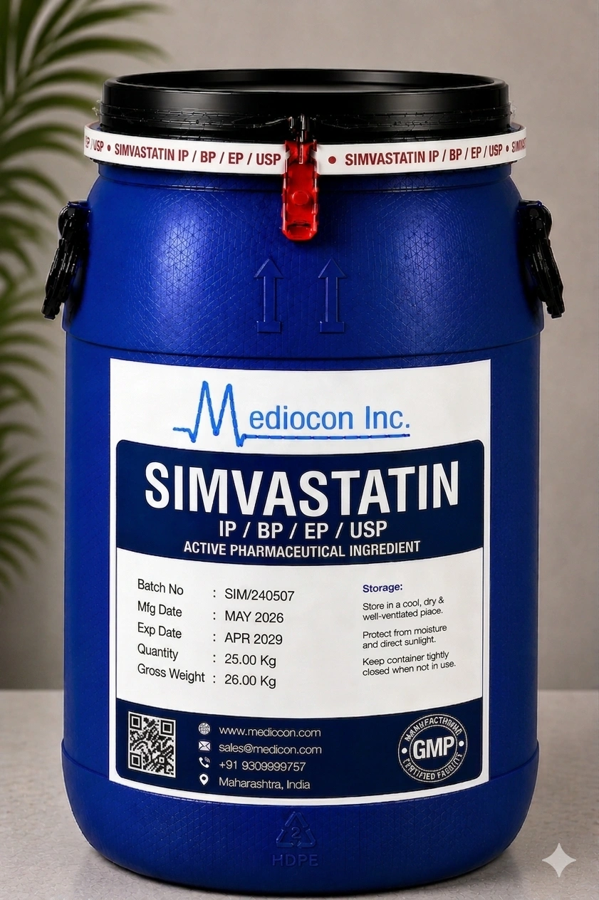 Simvastatin API — Mediocon Inc