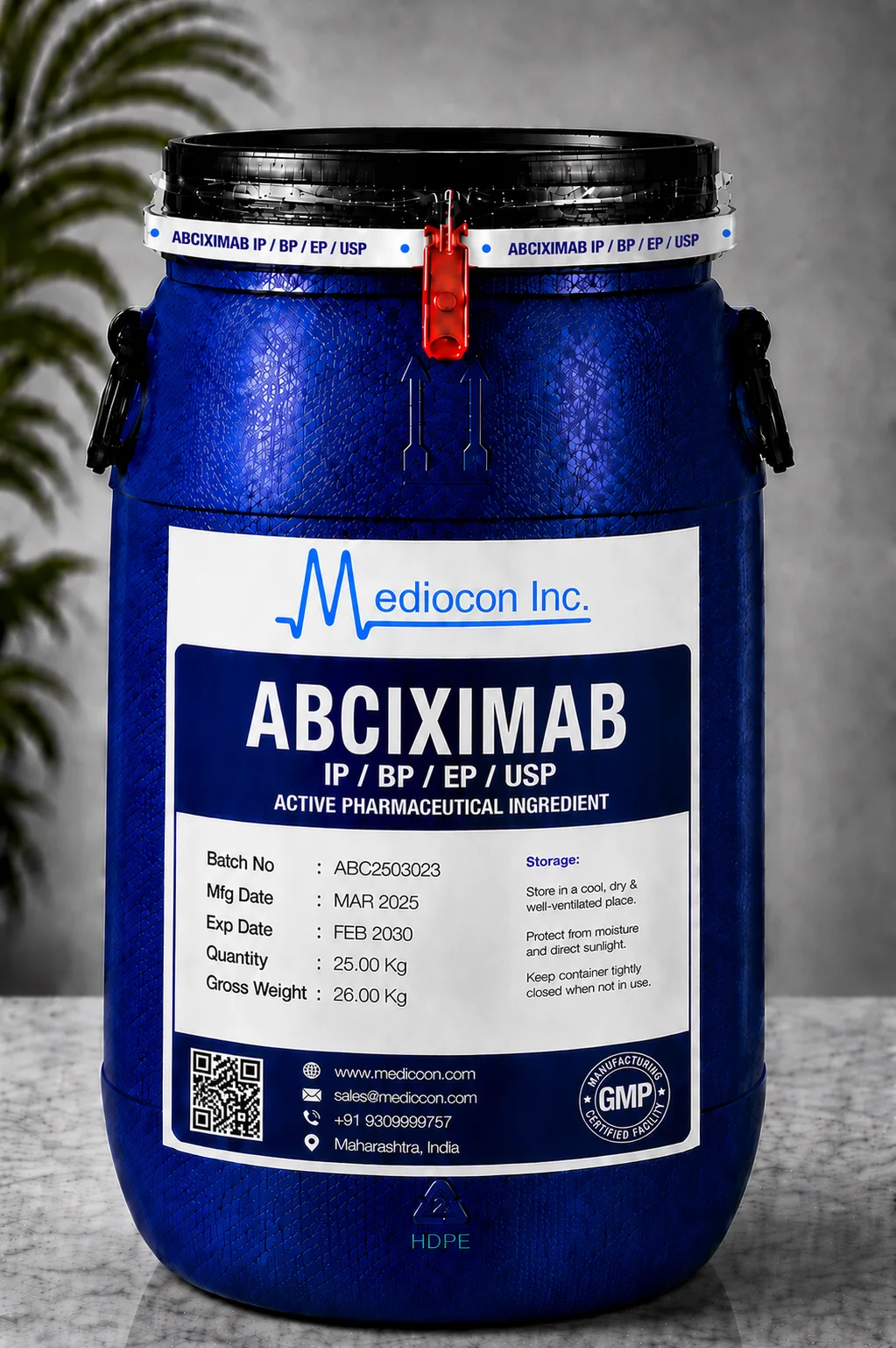 Abciximab API — Mediocon Inc