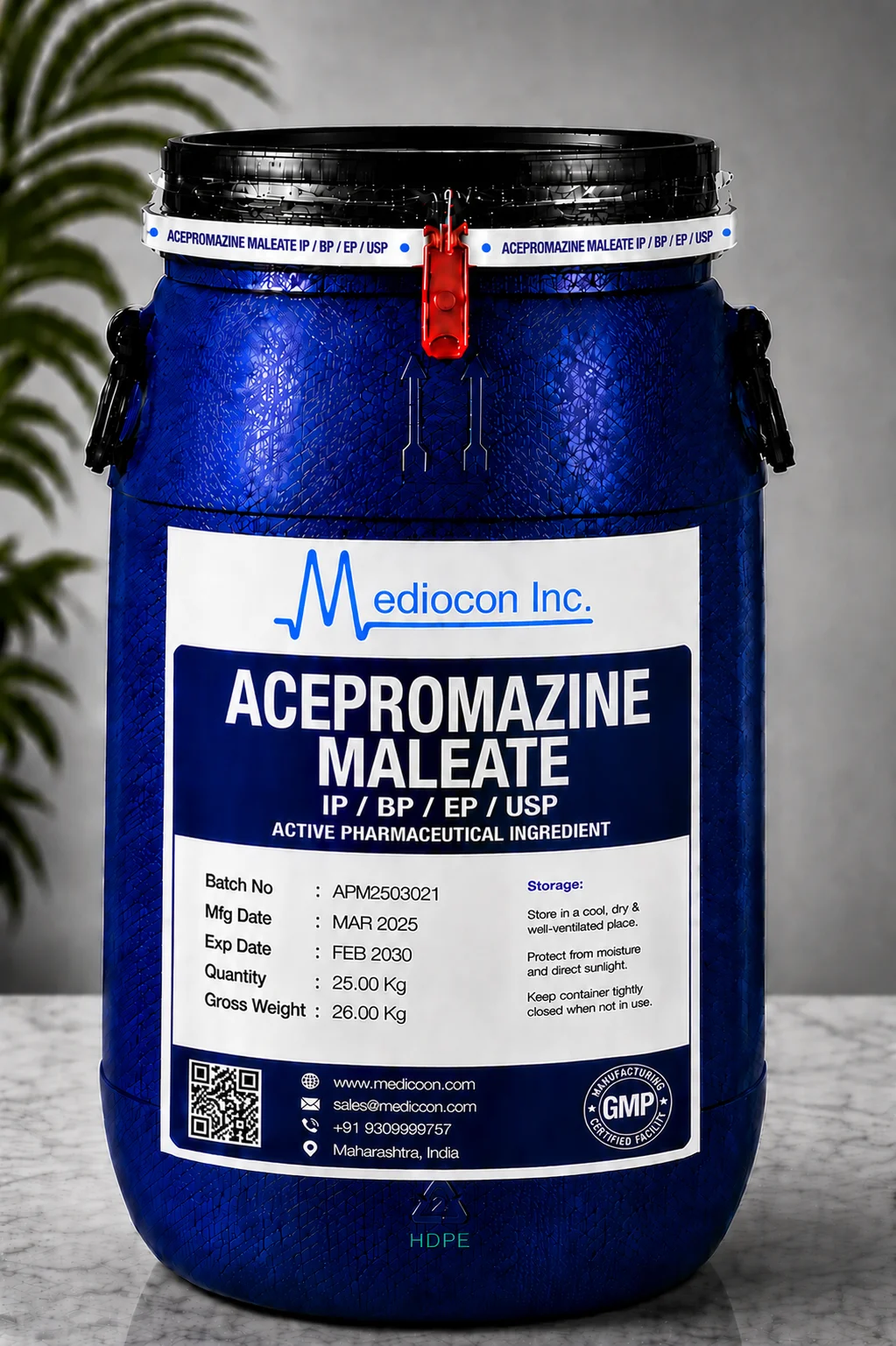 Acepromazine Maleate API — Mediocon Inc