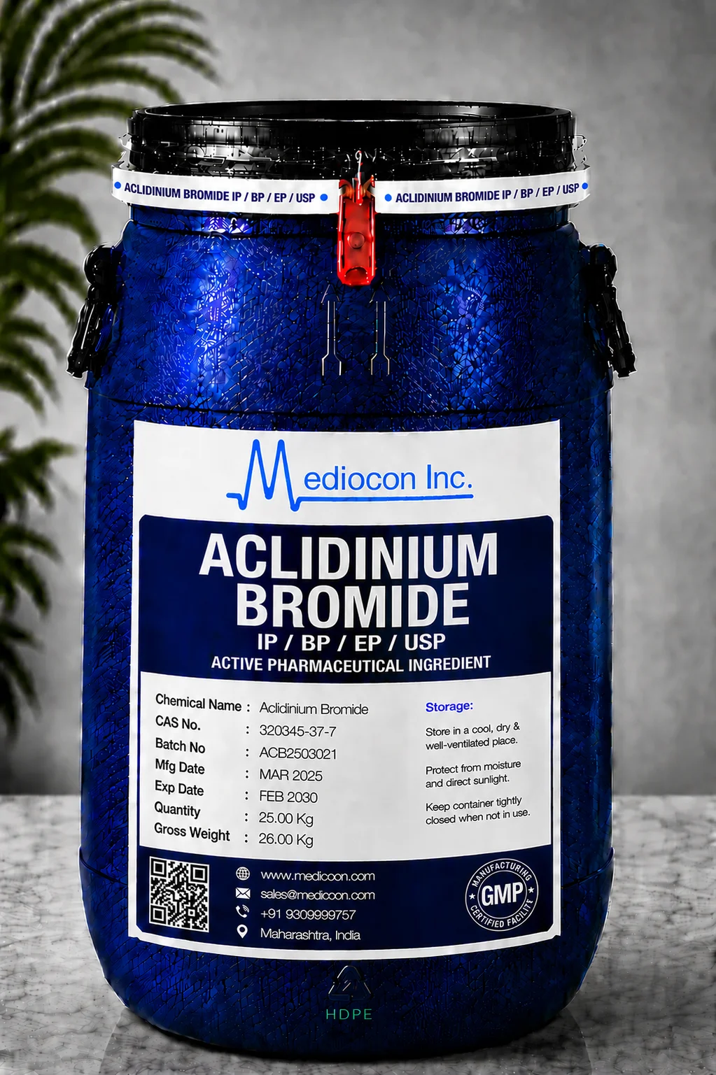 Aclidinium Bromide API — Mediocon Inc