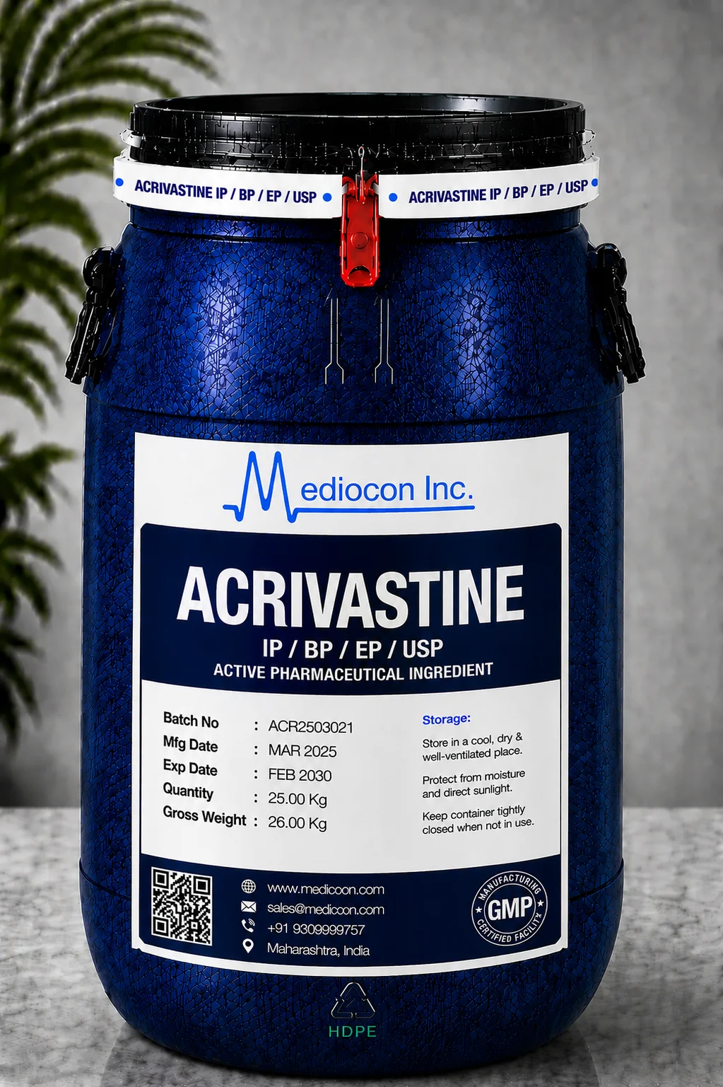 Acrivastine API — Mediocon Inc