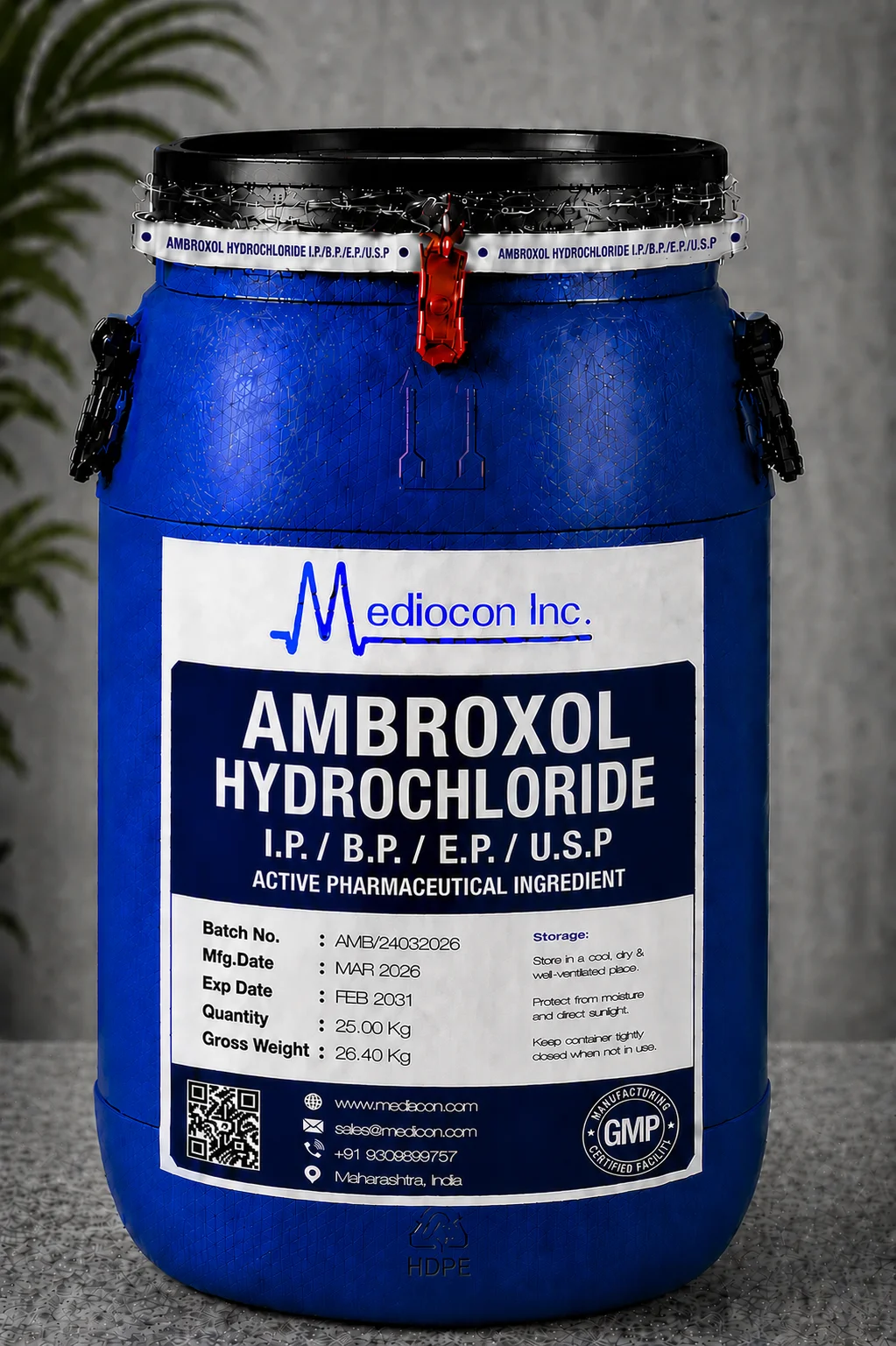 Altretamine API — Mediocon Inc, GMP certified manufacturer Aurangabad India