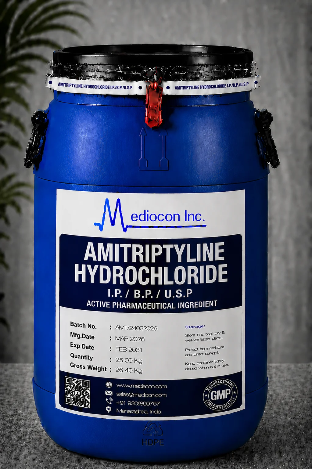 Amidox API — Mediocon Inc, GMP certified manufacturer Aurangabad India