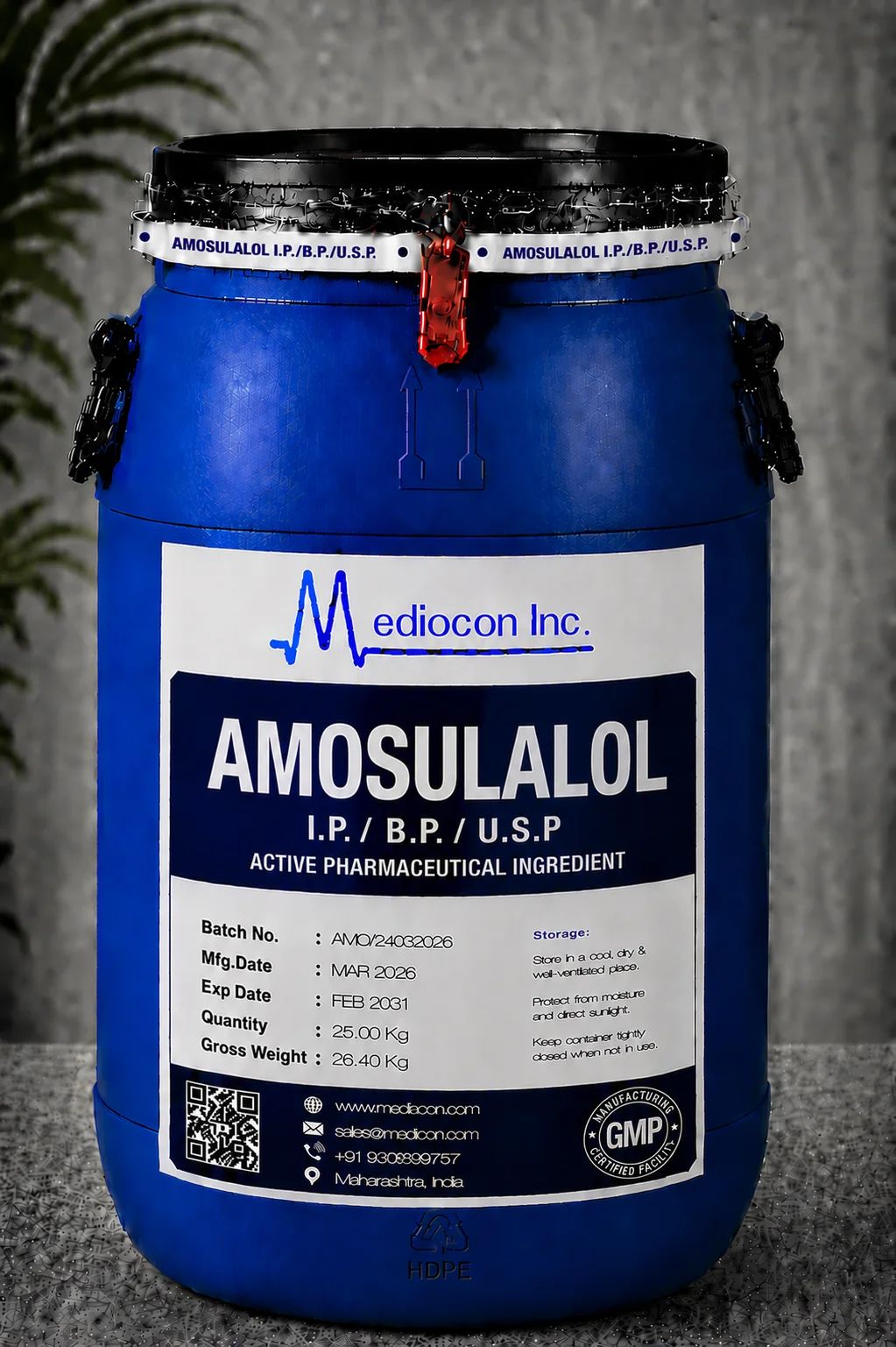 Aminoglutethimide API — Mediocon Inc, GMP certified manufacturer Aurangabad India