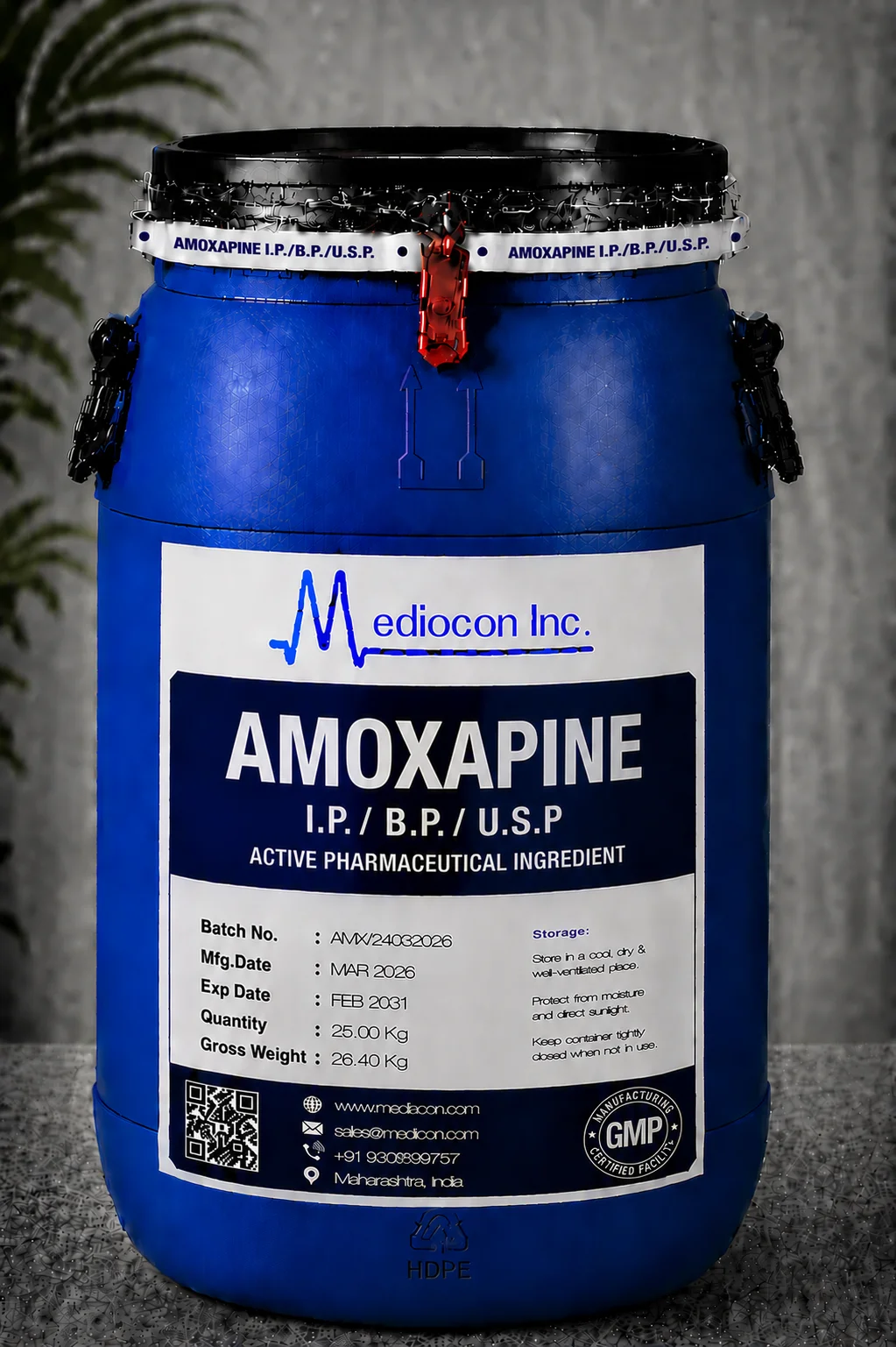Aminolevulinic Acid Hydrochloride API — Mediocon Inc, GMP certified manufacturer Aurangabad India