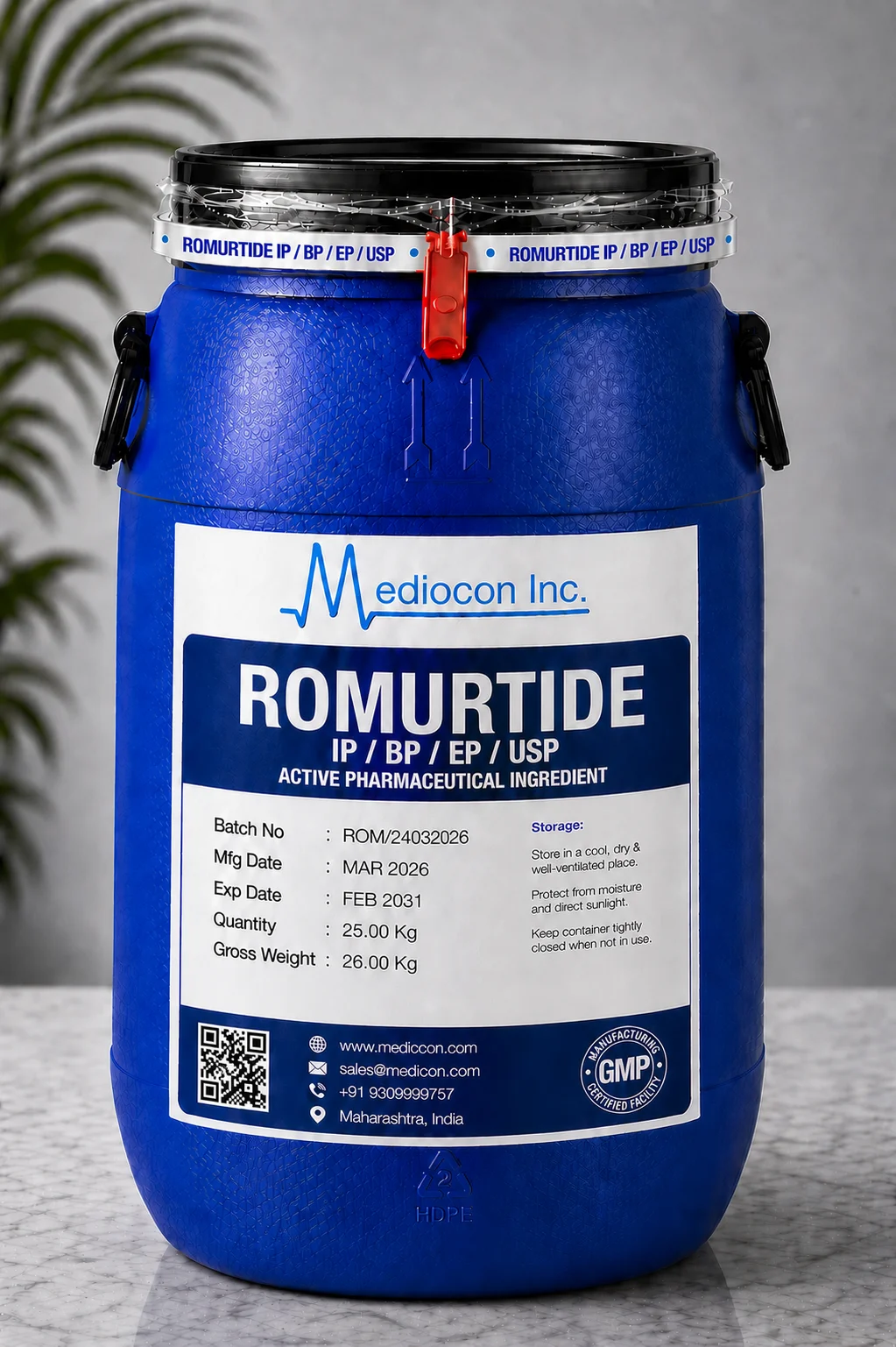 Romurtide API Supplier Manufacturer Aurangabad Maharashtra India — Mediocon Inc