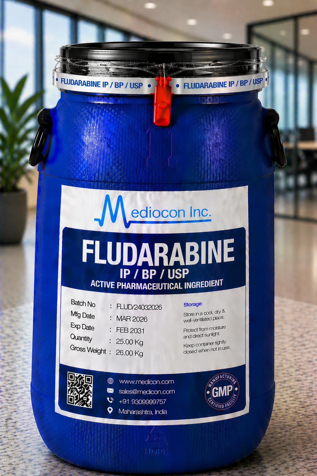 Fludarabine API Manufacturer India | Mediocon Inc